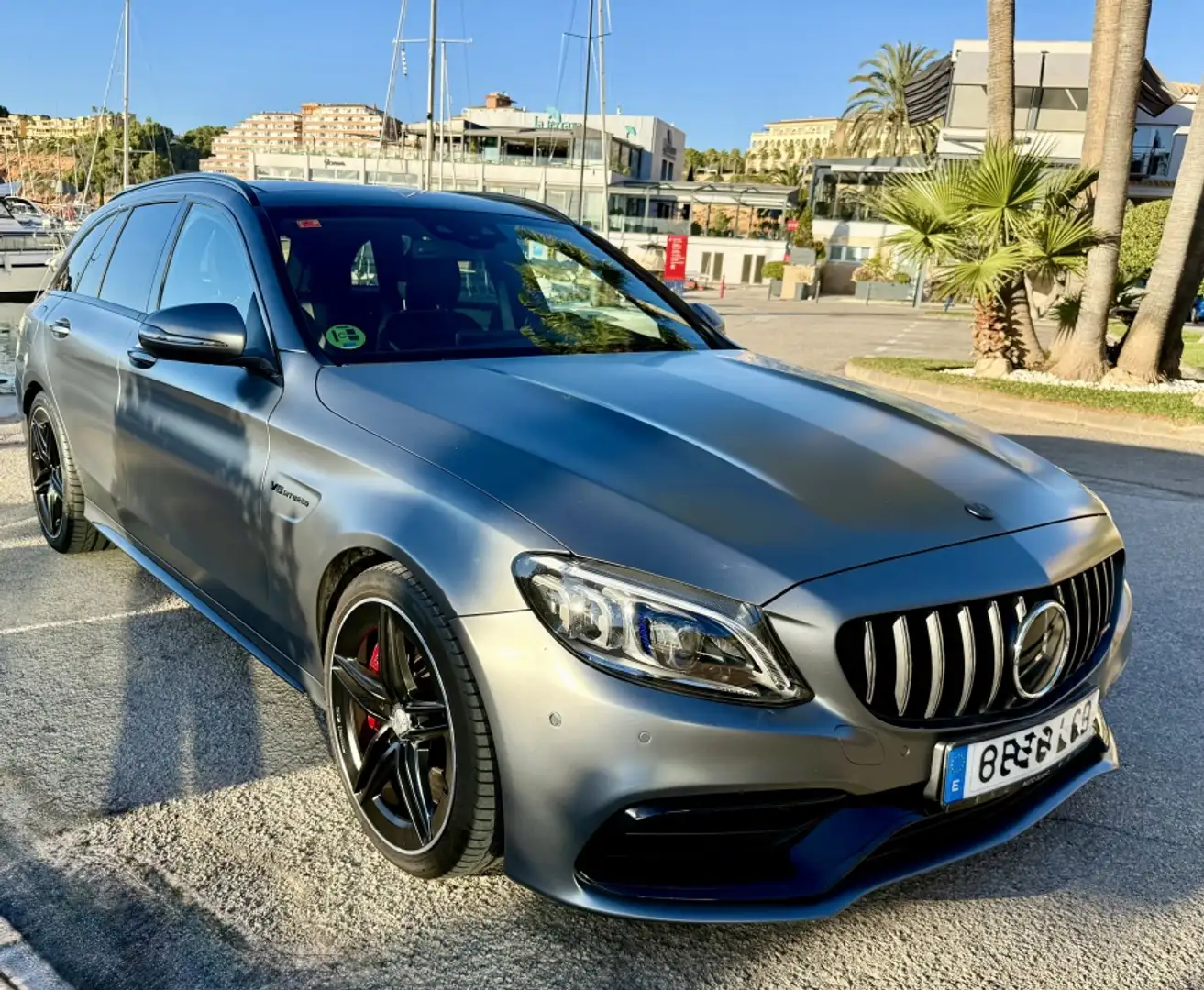 Mercedes-Benz C 63 AMG Estate S Speedshift MCT 9G Gris - 1