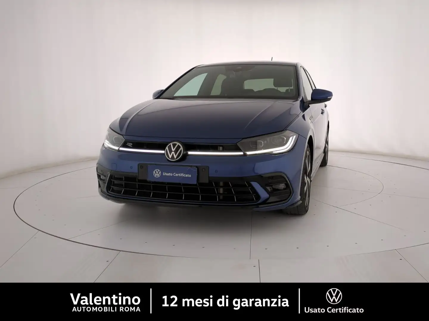 Volkswagen Polo 1.0 TSI DSG R-LINE 110 CV Blu/Azzurro - 1
