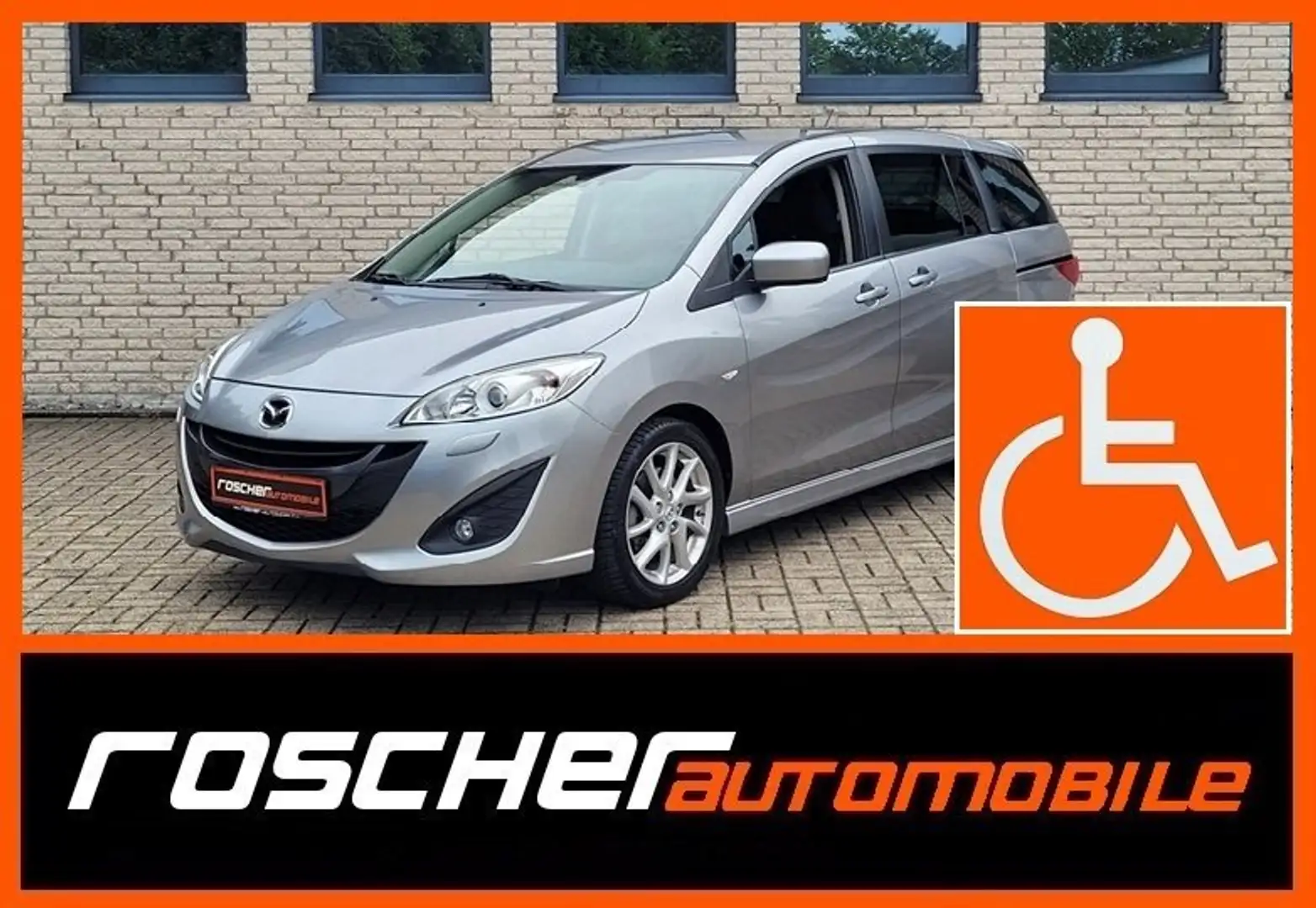 Mazda 5 Sports-Line*Behindertengerecht*Aktivfahrer*7Sitzer Gri - 1
