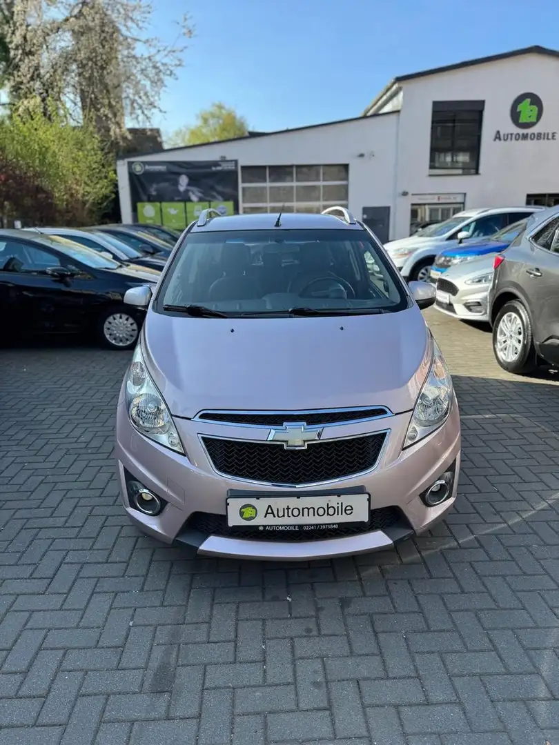 Chevrolet Spark LS+ Glamour*PDC*SHZ*LEDER*KLIMAA*4S-REIFEN Lila - 2