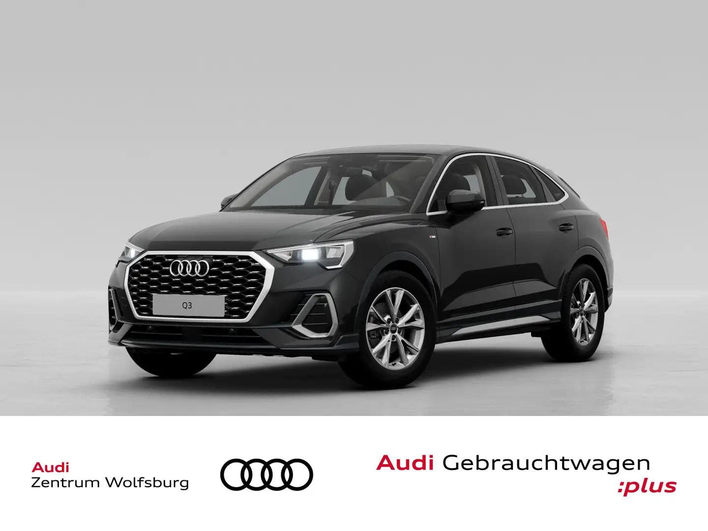 Audi Q3 35 TFSI S-tronic S line MMI/Sound/L Schwarz - 1