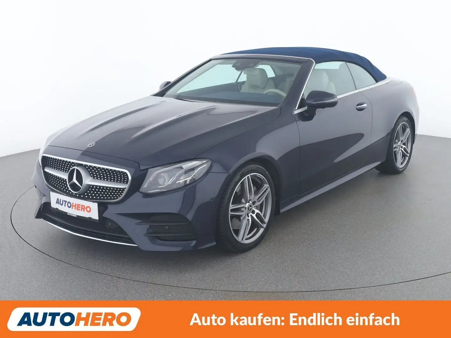 Mercedes-Benz E 220 E 220 d AMG Line Blau - 1