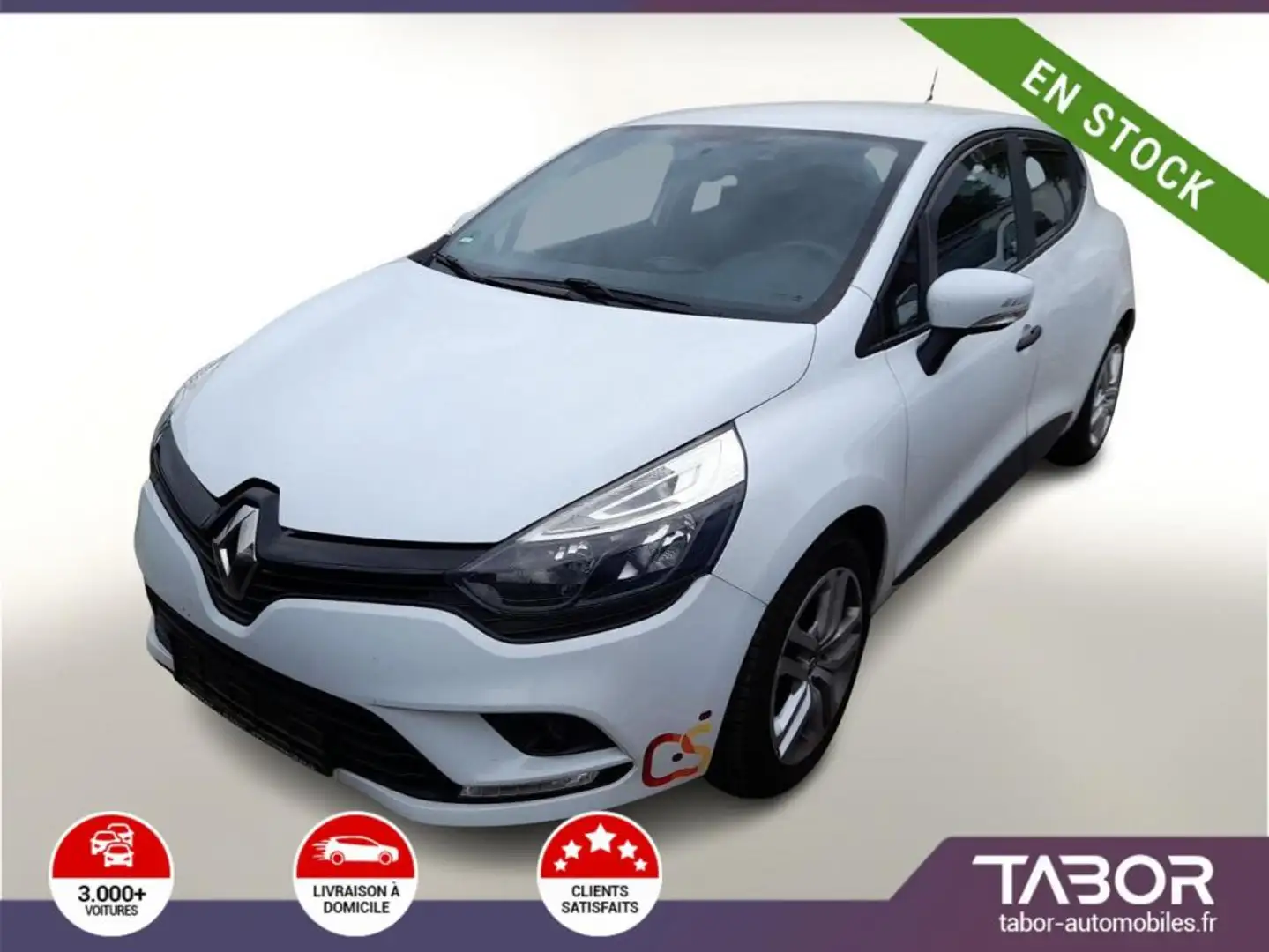 Renault Clio IV 0.9 TCe 75 Life Clima ConfortP Blanc - 1
