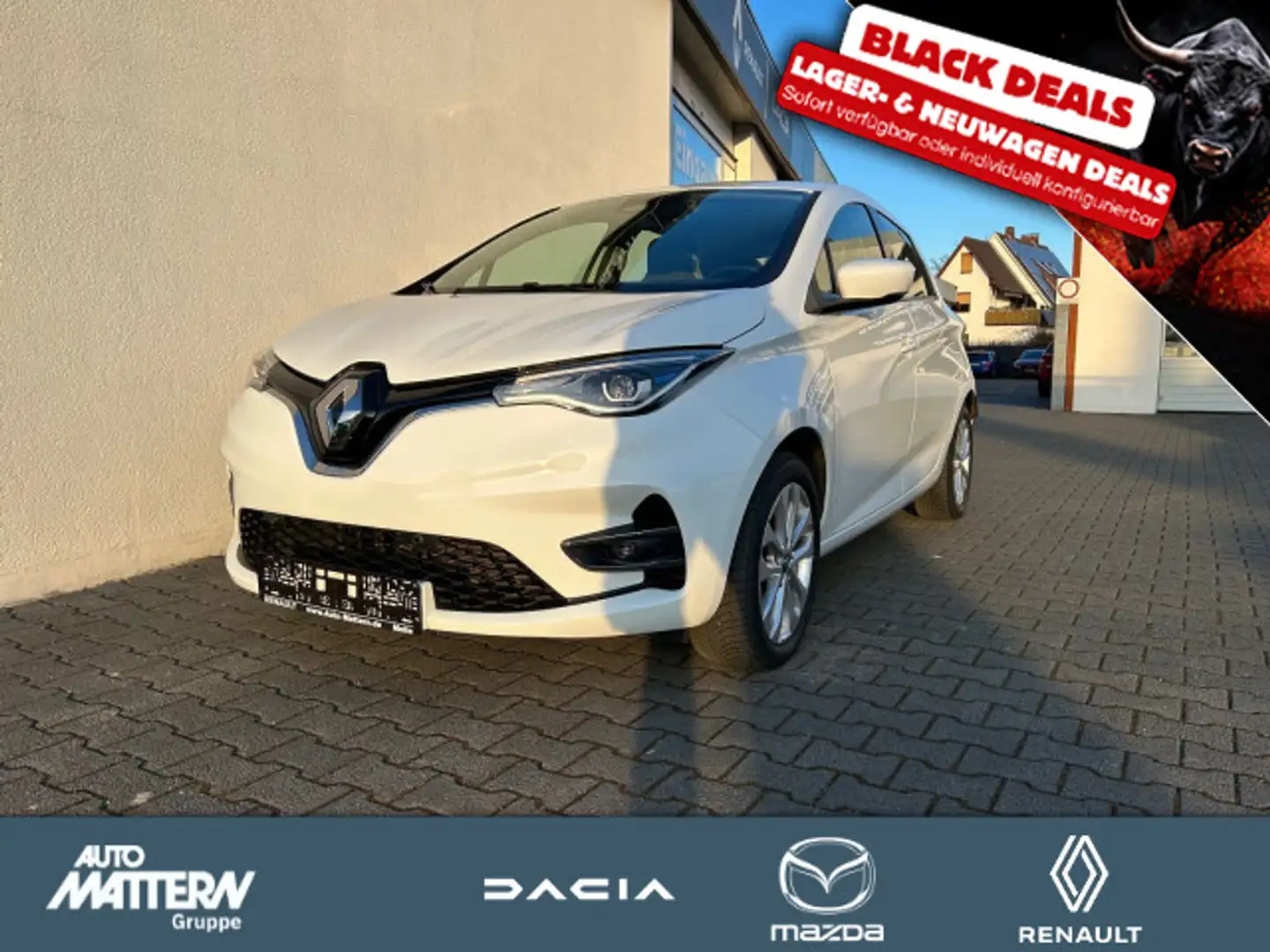 Renault ZOE Zoe Experience Batteriemiete R110 Z.E. 50 BlackD Weiß - 1