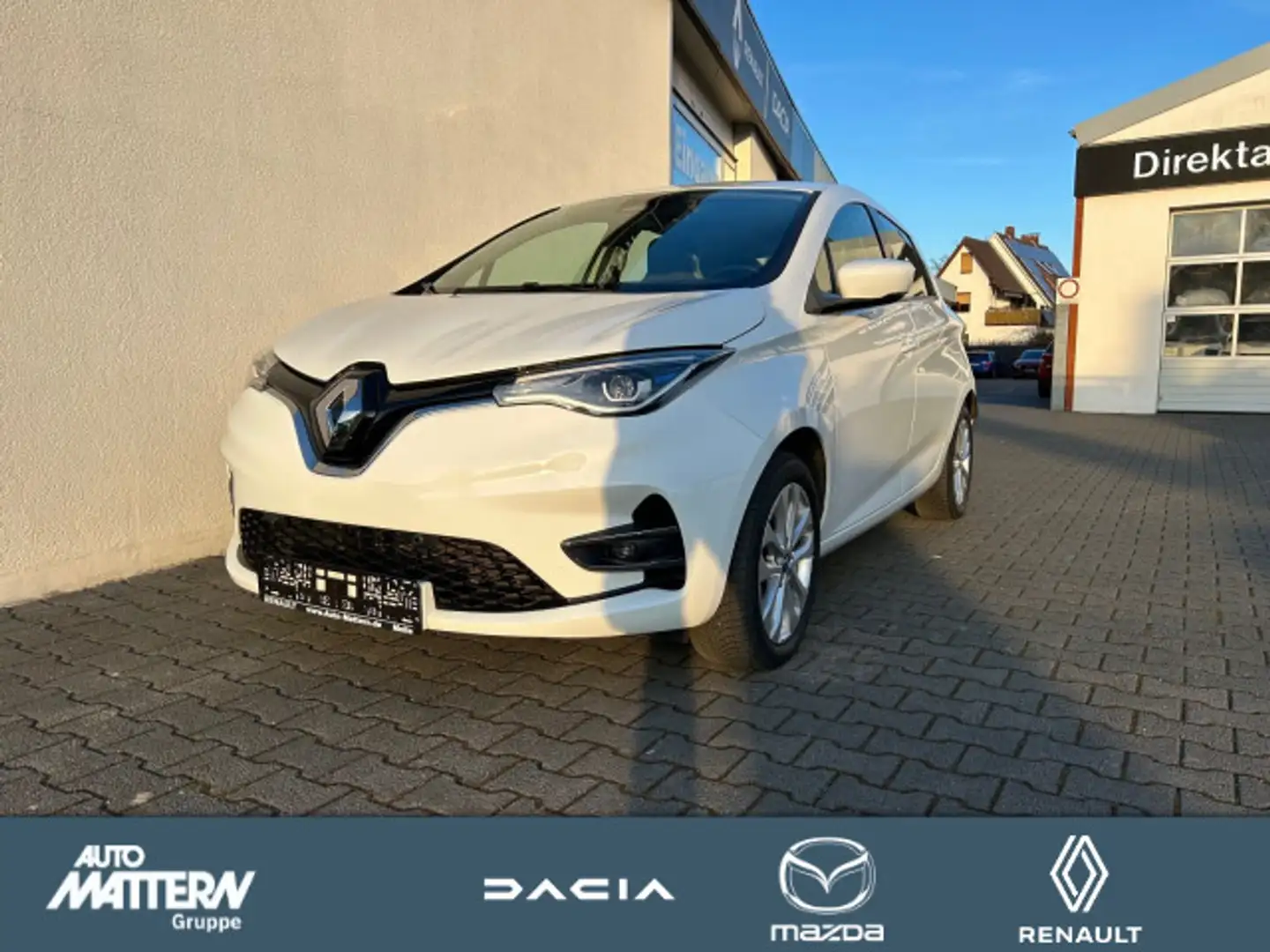 Renault ZOE Zoe Experience Batteriemiete R110 Z.E. 50 Weiß - 1