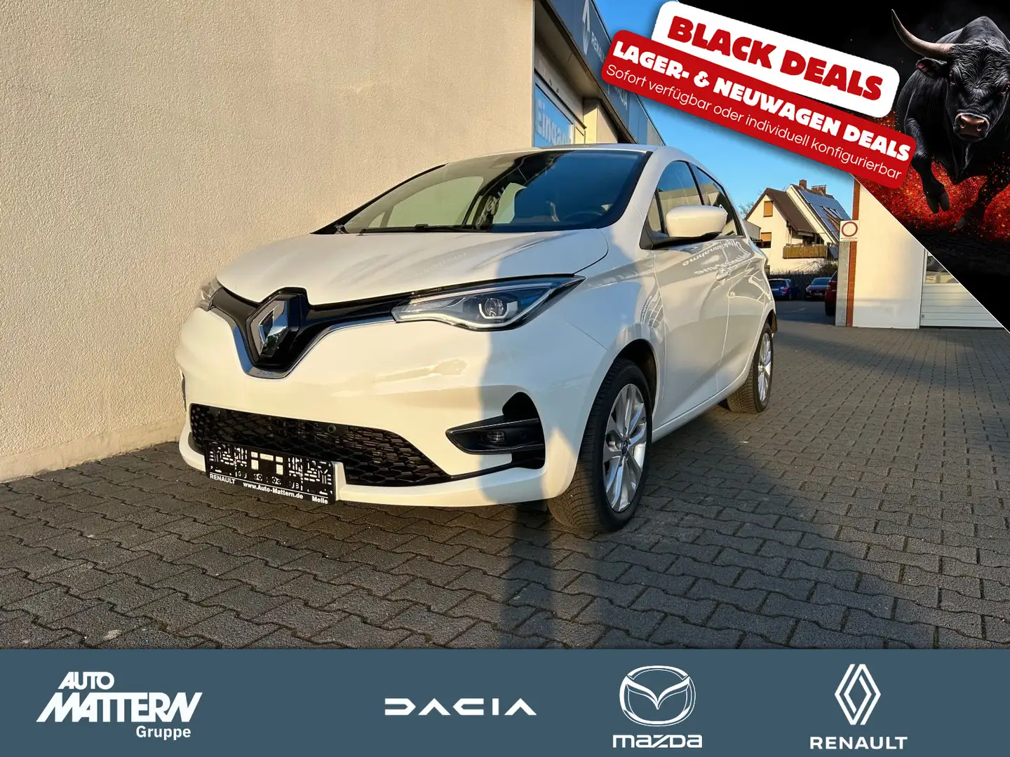 Renault ZOE Zoe Experience Batteriemiete R110 Z.E. 50 BlackD Blanc - 1
