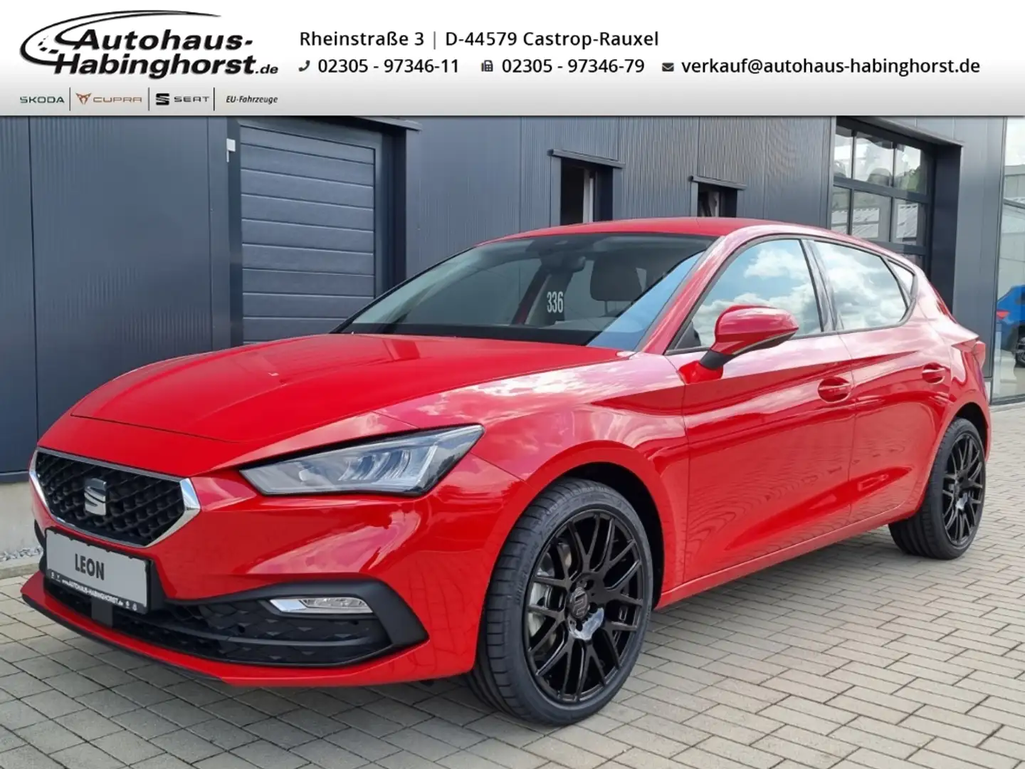SEAT Leon 1.0 TSI Reference Alu18'' LED Garantieverl. PDC hi Rot - 1