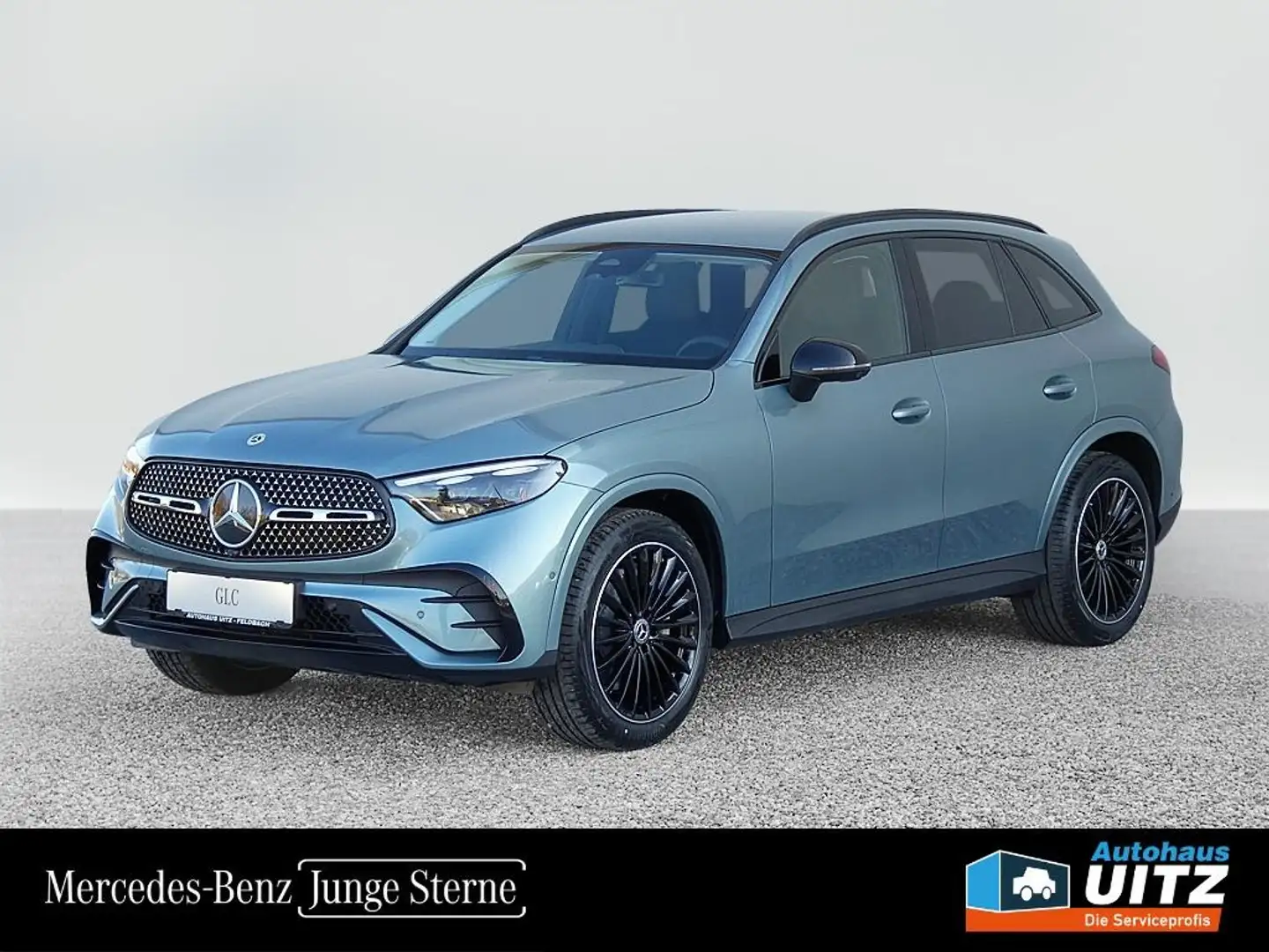 Mercedes-Benz GLC 220 d 4MATIC +AMG+Night+AHK+360°+LED+Winter Silber - 1
