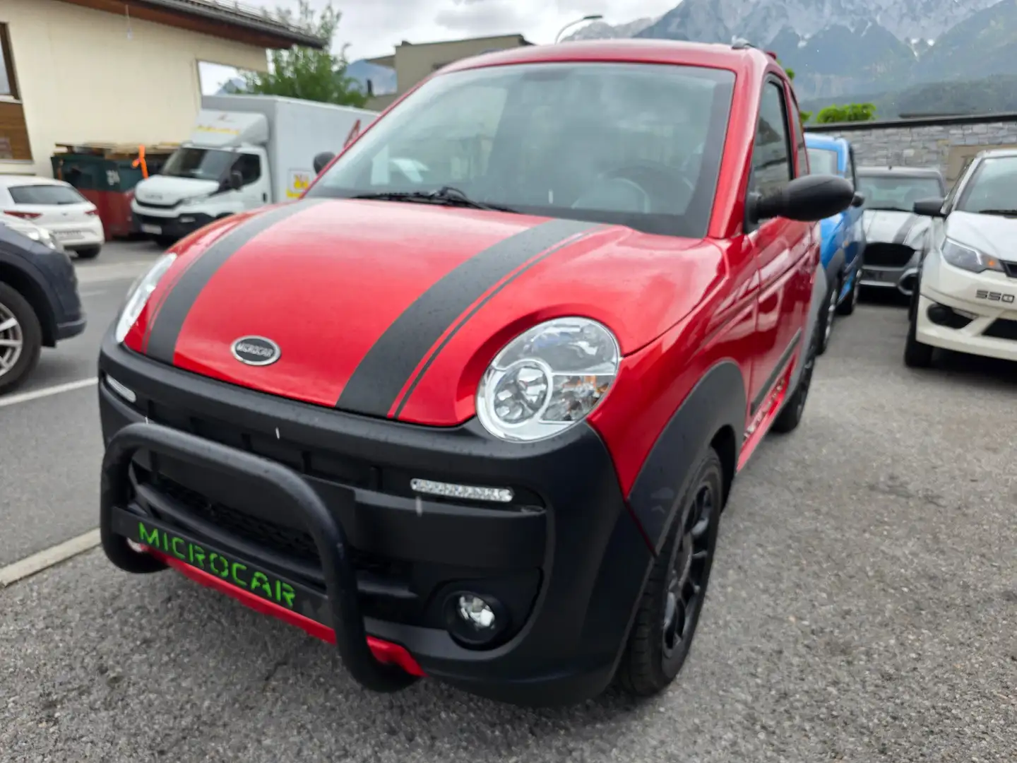 Microcar M.Go Highland X Sportpaket 1. Besitz nur 16.000KM Rot - 1