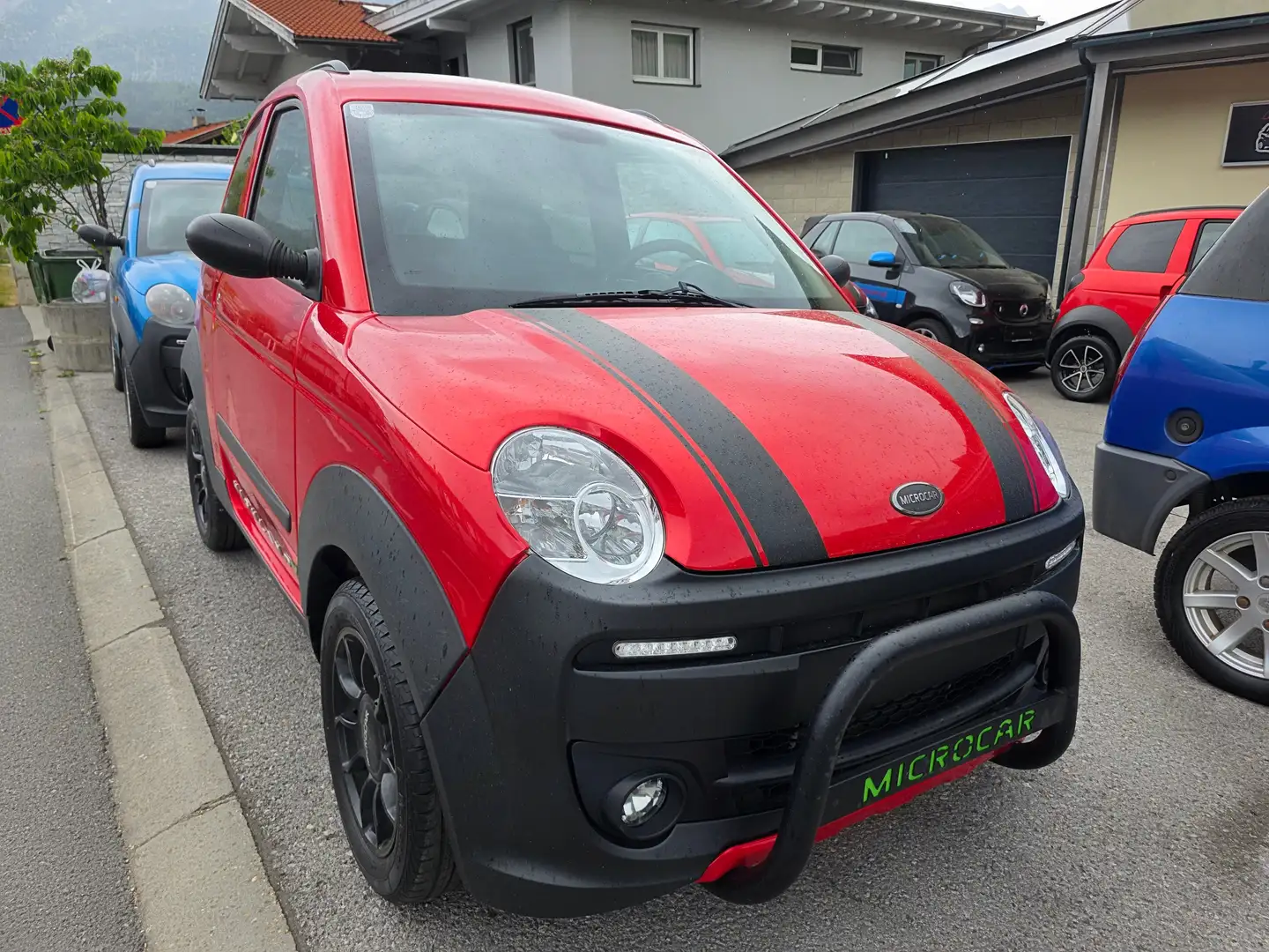 Microcar M.Go Highland X Sportpaket 1. Besitz nur 16.000KM Rot - 2
