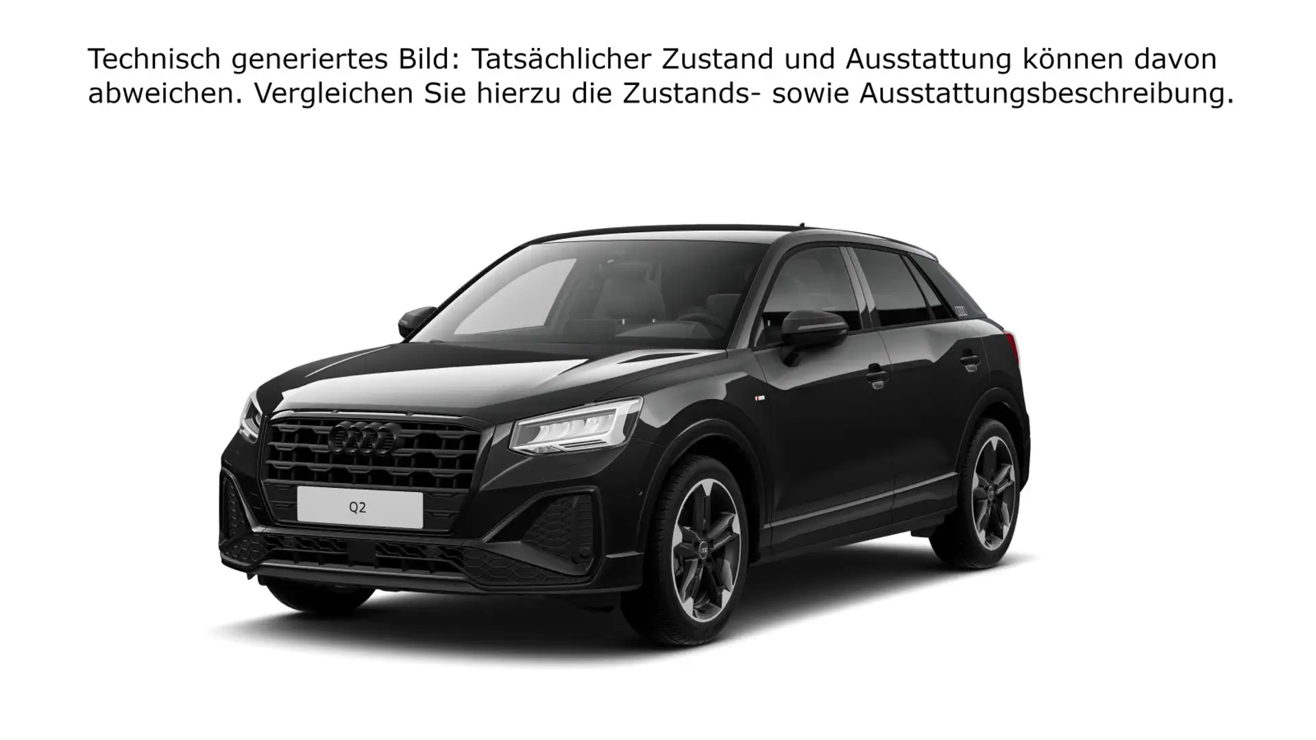 Audi Q2 30 TDI S line *Fahrschule* *AHK*ACC*NAVI*Opti Negro - 2