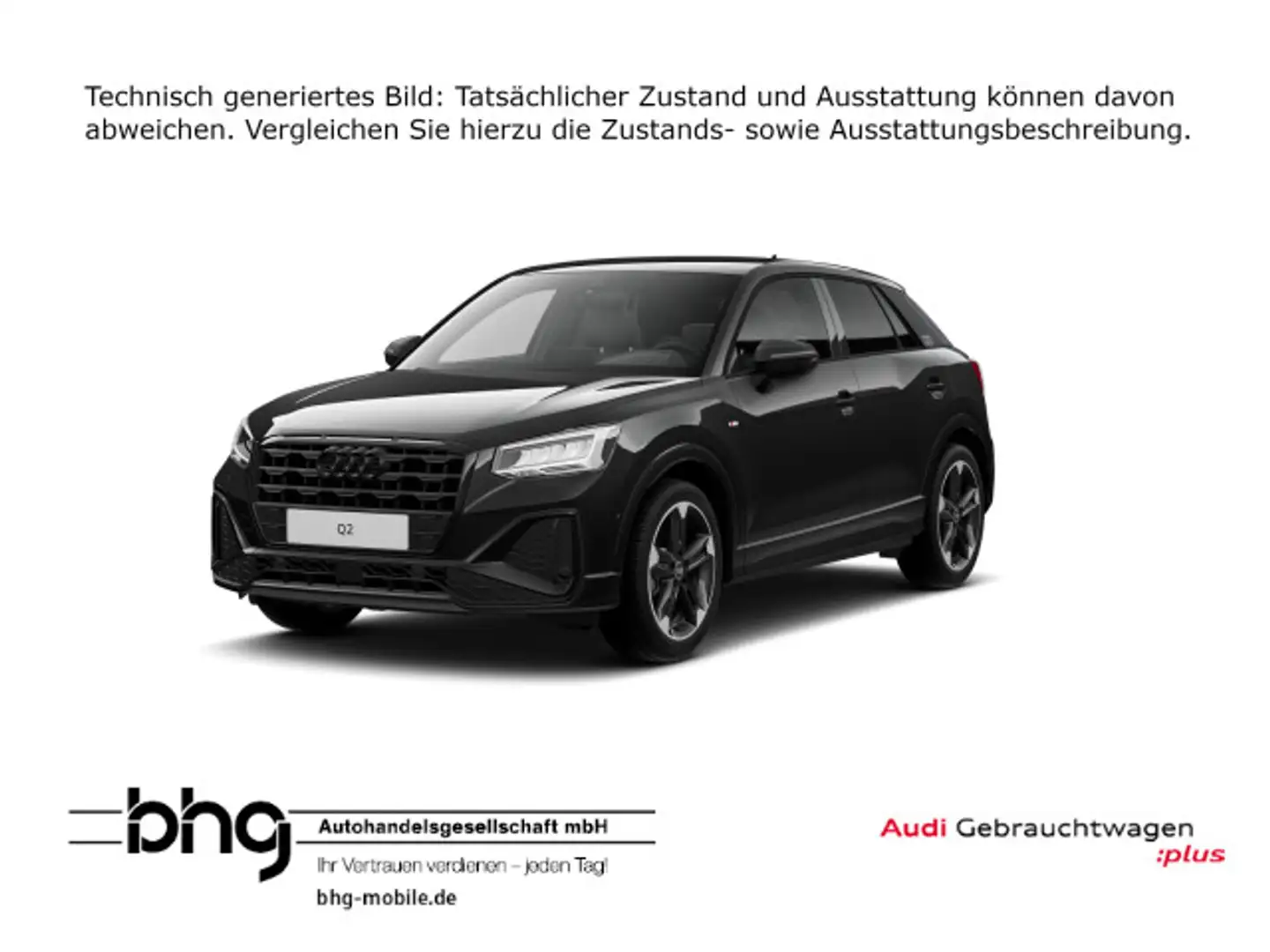 Audi Q2 30 TDI S line *Fahrschule* *AHK*ACC*NAVI*Opti Schwarz - 1