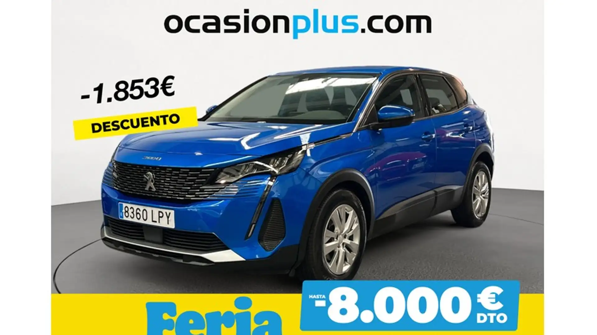 Peugeot 3008 1.2 PureTech S&S Access 130 Azul - 1