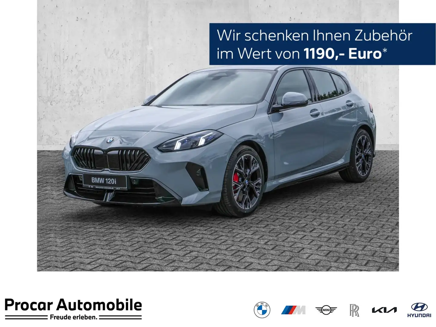 BMW 120 M Sport Pro LM18 Adapt. LED Driv.Ass.Plus Grau - 1