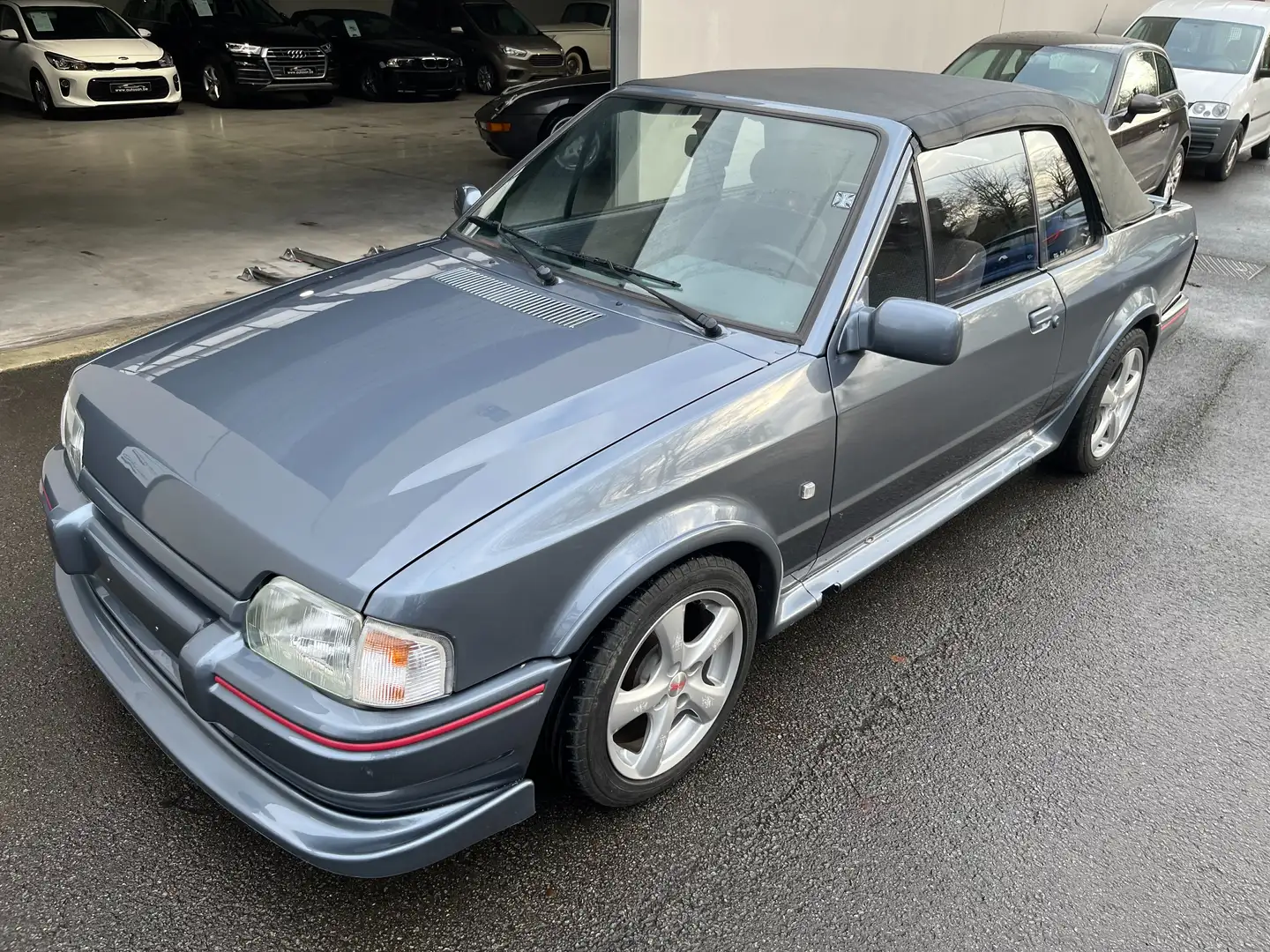 Ford Escort XR3i Cabriolet Grijs - 1