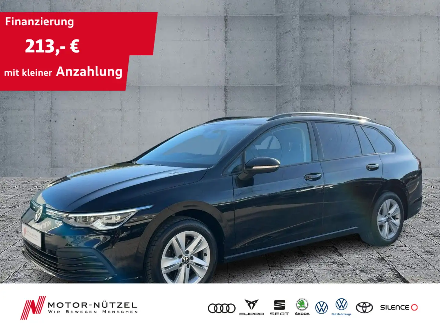 Volkswagen Golf Variant Golf VIII Variant 2.0 TDI DSG LIFE LED-PLUS+NAVI Schwarz - 1