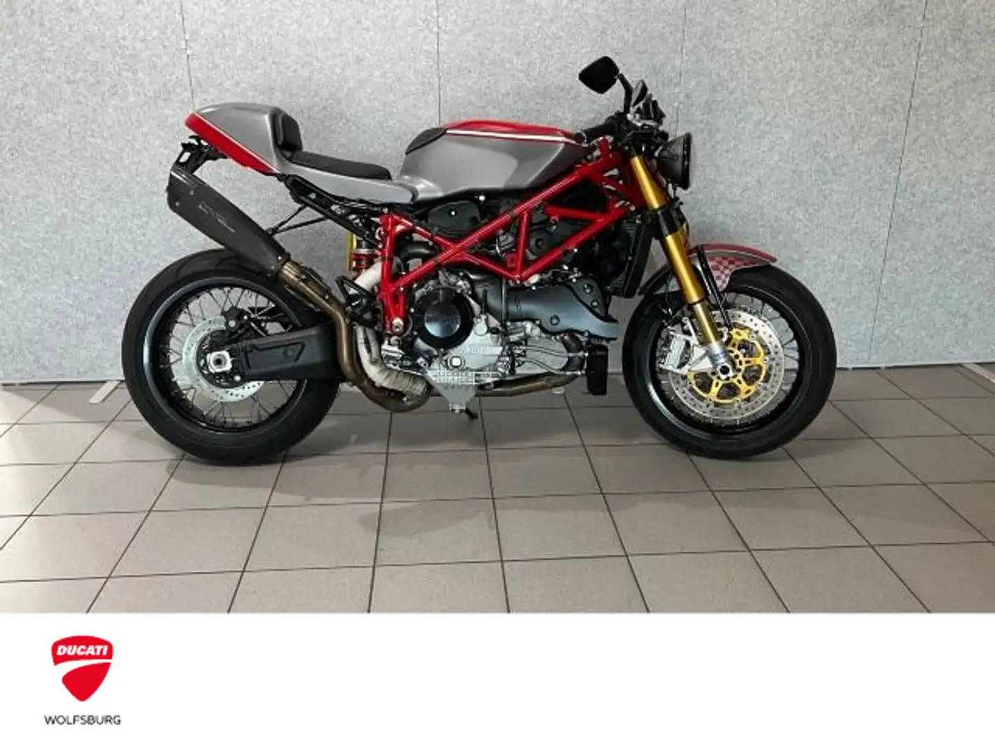 Ducati 999 S Cafe Racer Rojo - 1