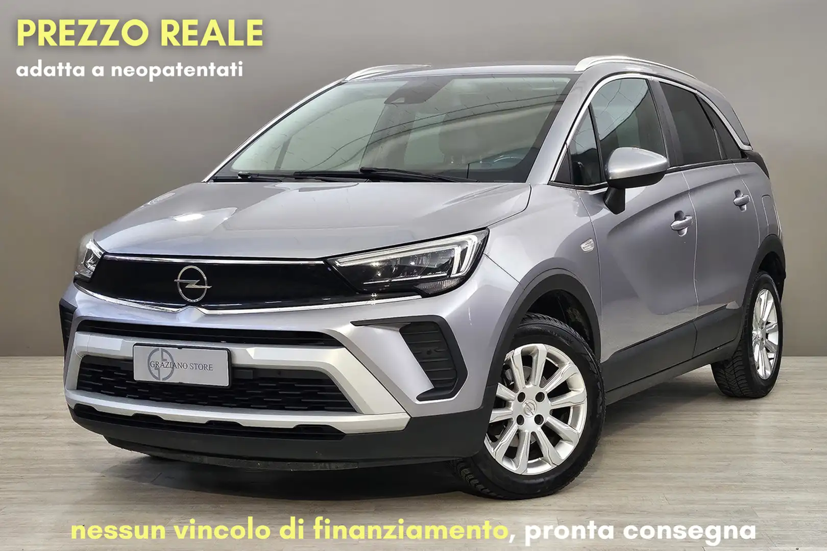 Opel Crossland OPEL Crossland 1.5 ECOTEC D 120 CV Start&Stop aut Grigio - 1