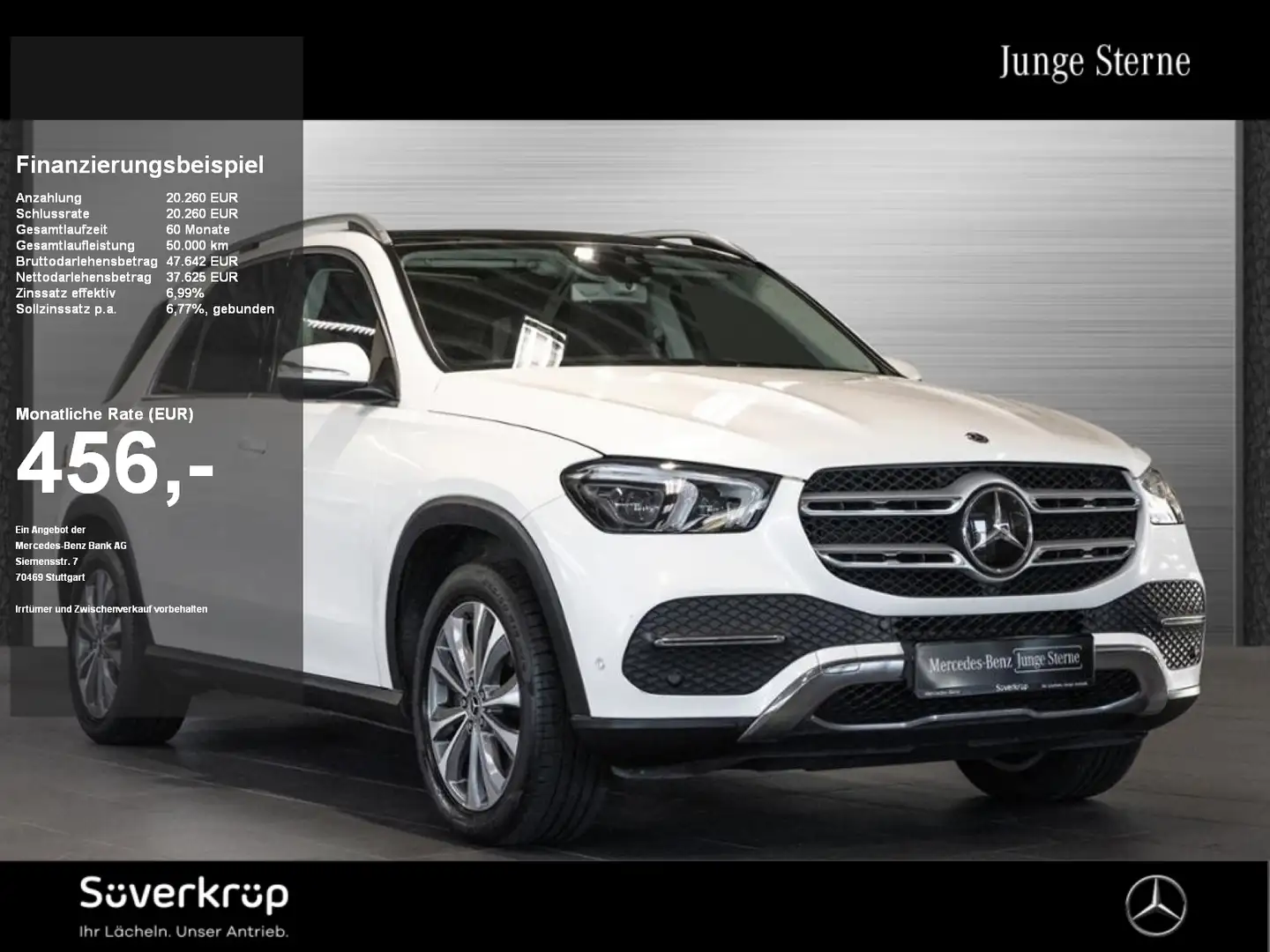 Mercedes-Benz GLE 350 d 4M BURM WIDE MULTI AHK AIRMATIC DISTR Weiß - 1