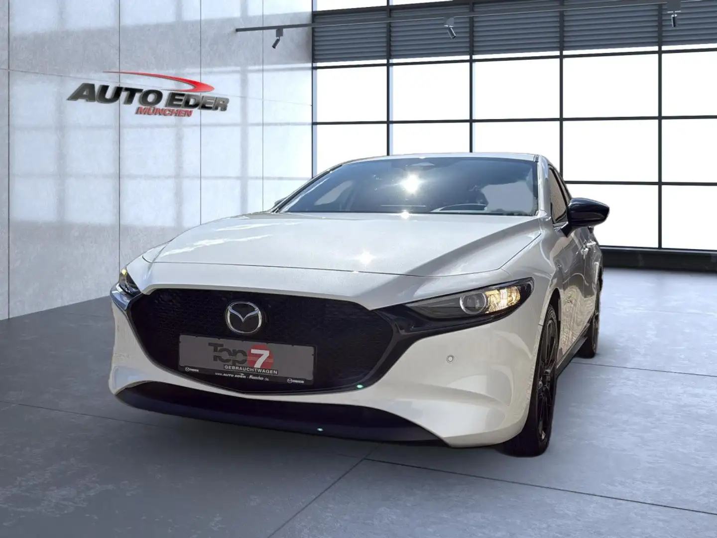 Mazda 3 Homura Bluetooth Head Up Display Navi LED Klima Blanc - 2