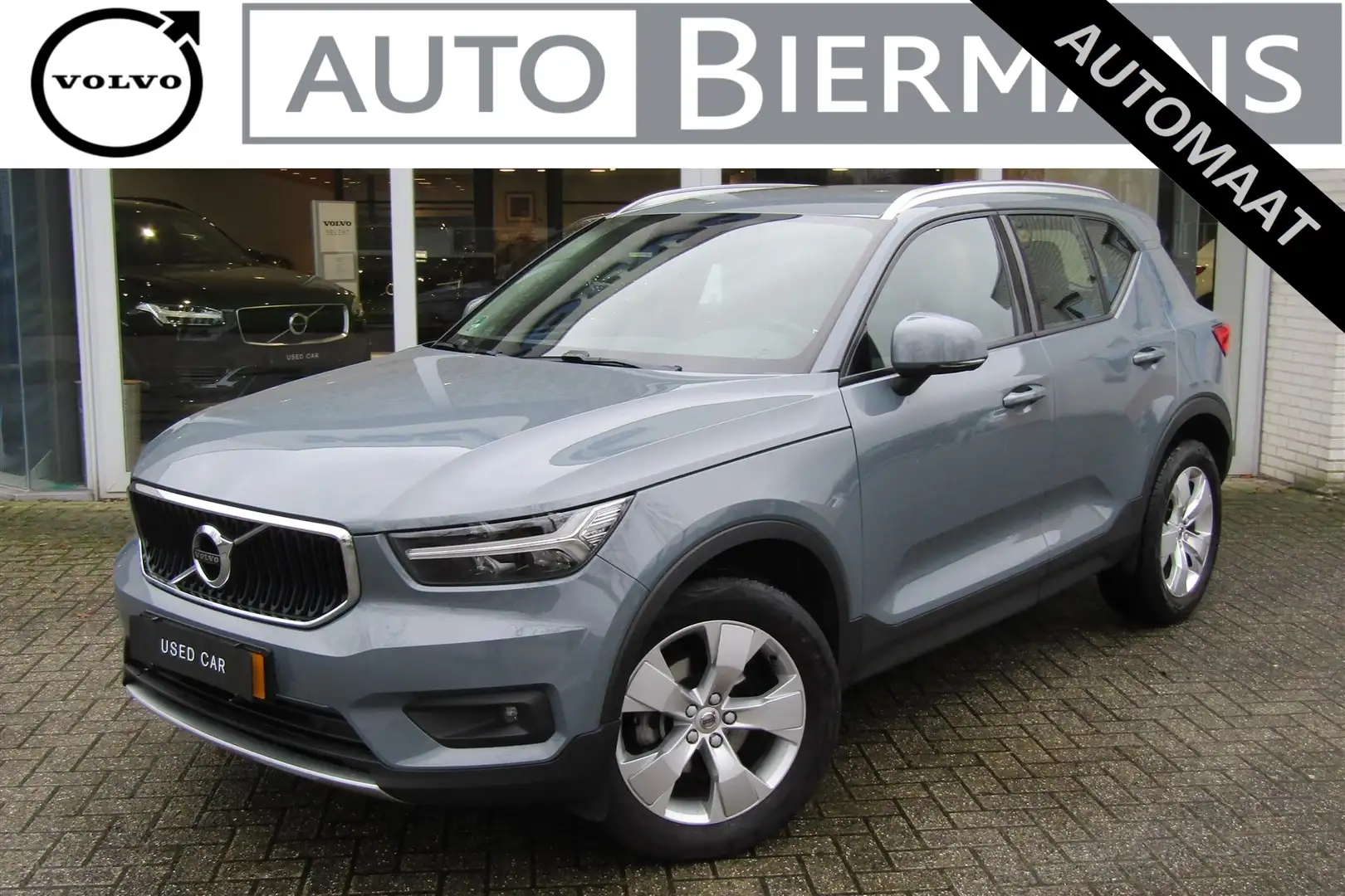 Volvo XC40 T3 163pk Business Pro l VERWARMBARE VOORRUIT l AUT Grijs - 1