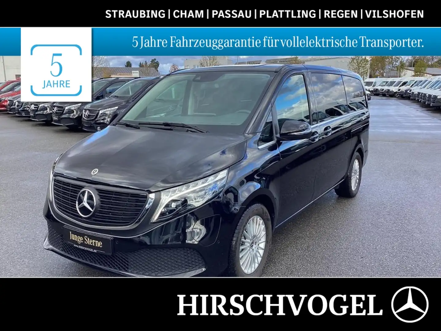 Mercedes-Benz EQV 300 AVANTGARDE lang 6-Sitzer LED Kamera Noir - 1