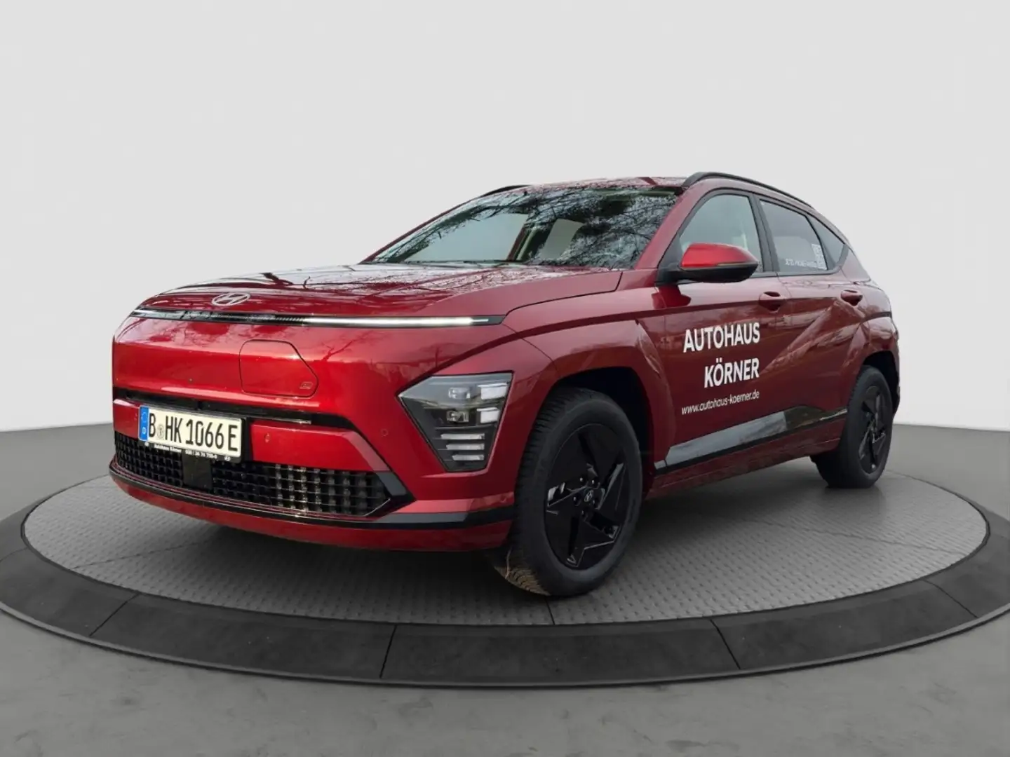 Hyundai KONA 65 KWH TREND ASSISTENZPAKET 360 KAMERA Rot - 2