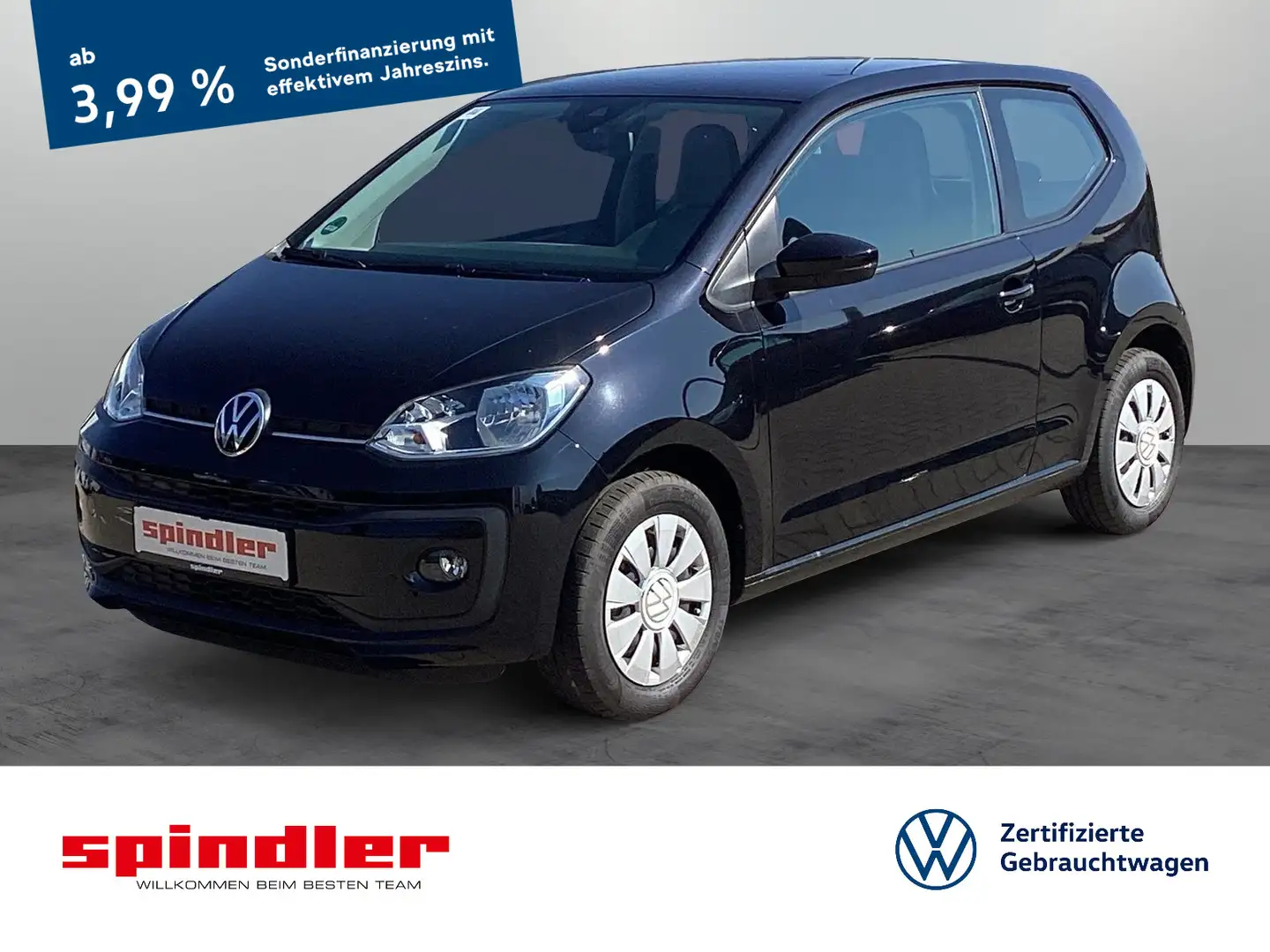 Volkswagen up! 1.0 - move up!/ Bluetooth, Connect, DAB+,SHZ Schwarz - 1