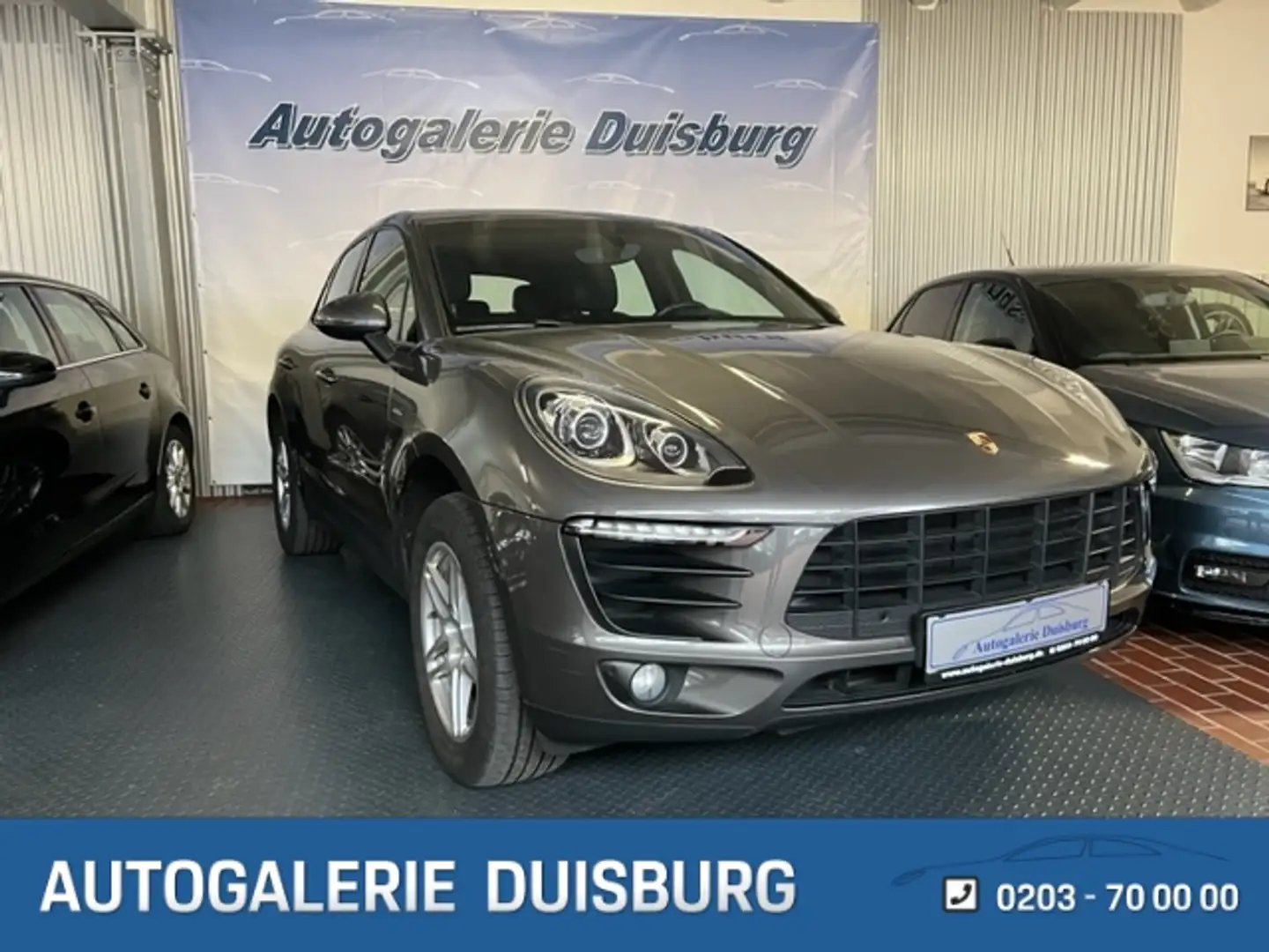 Porsche Macan S Pano AHK-el.Navi Kamera Alcantara el.Heckkl. Grau - 2