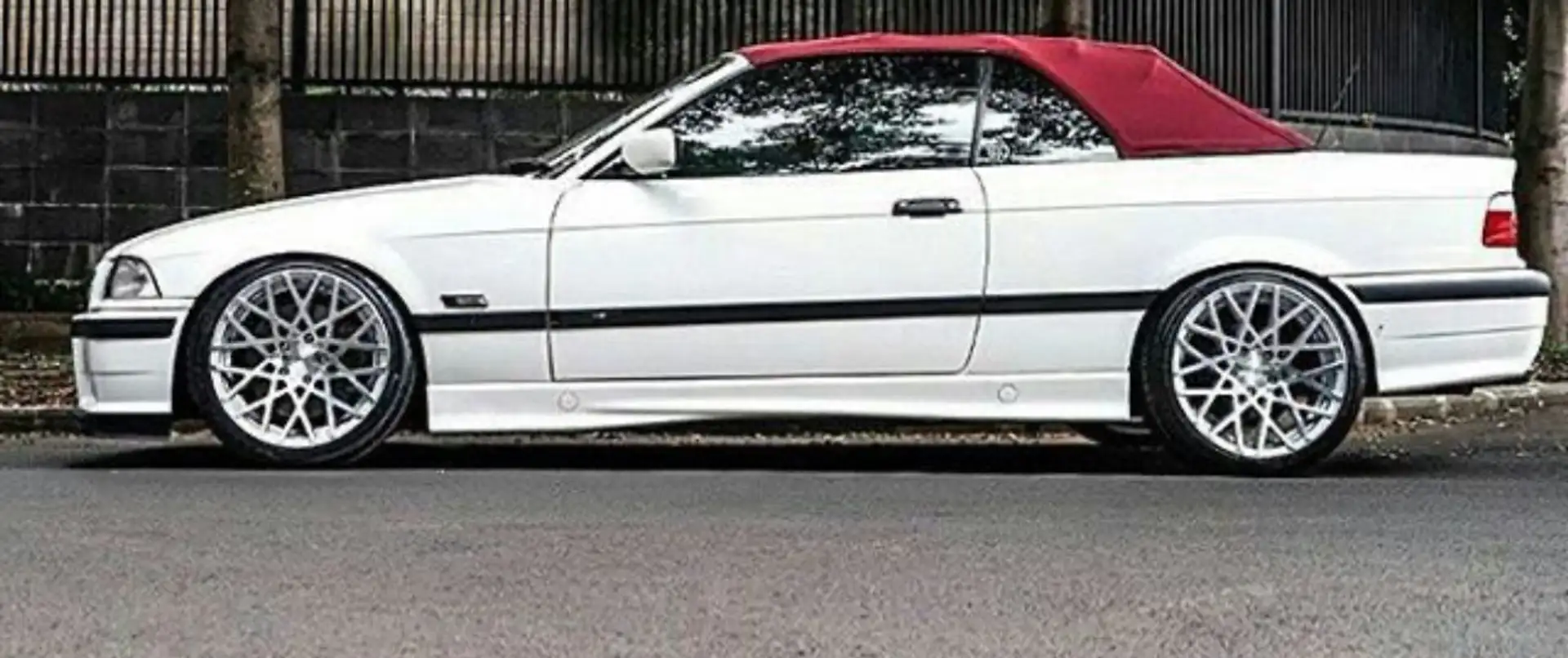 BMW 325 i Cabrio M-Paket Neu restauriert * M3 Alpinweiß * Blanc - 2