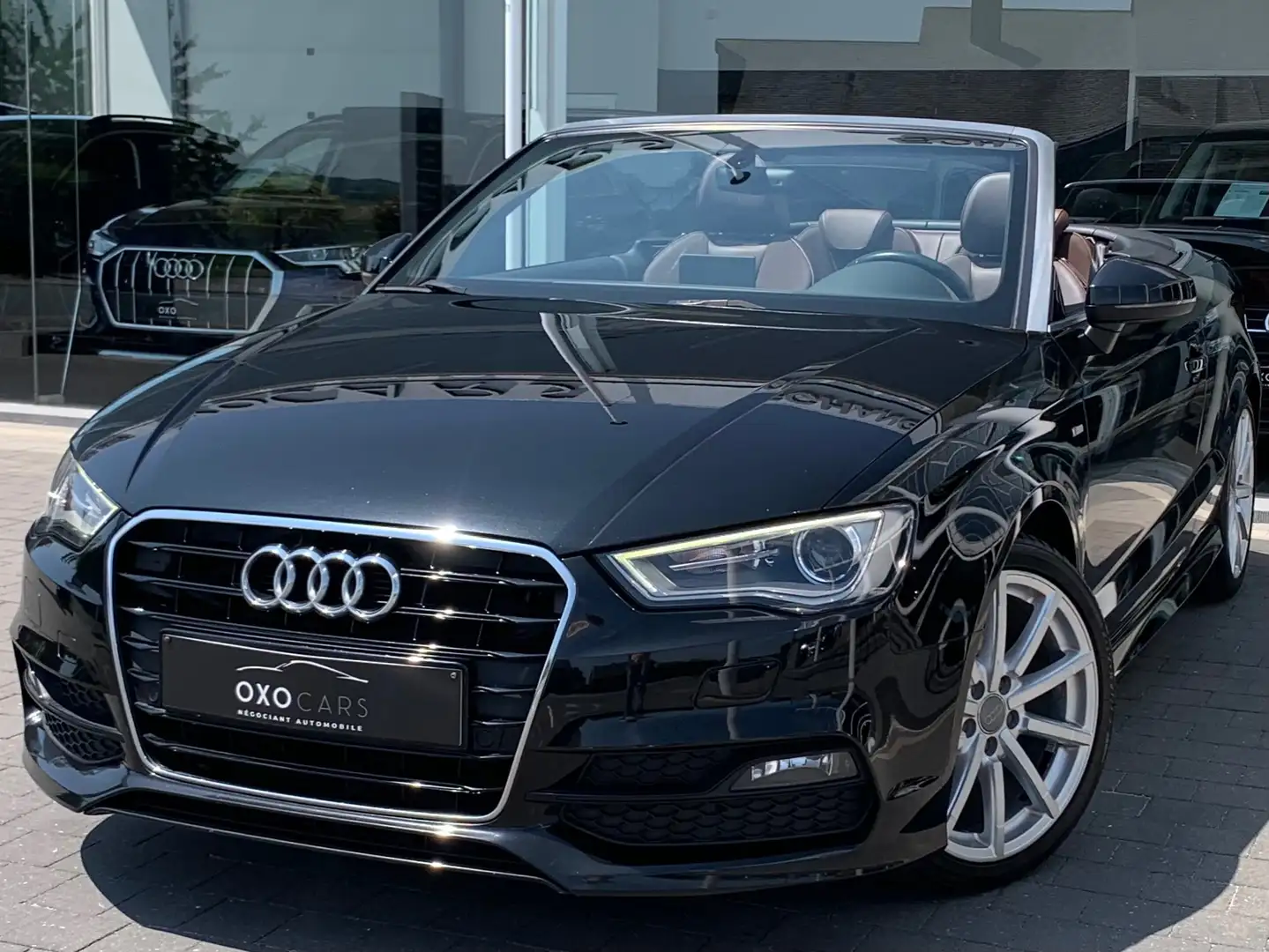 Audi A3 2.0TDI 150CV / S Line / Boite Auto / FULL OPTIONS Noir - 1