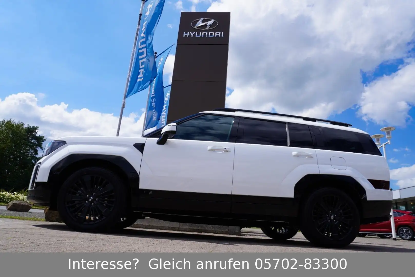 Hyundai SANTA FE 1.6 T-GDI Plug-in Hybrid BLACKLINE *NEU Bílá - 2