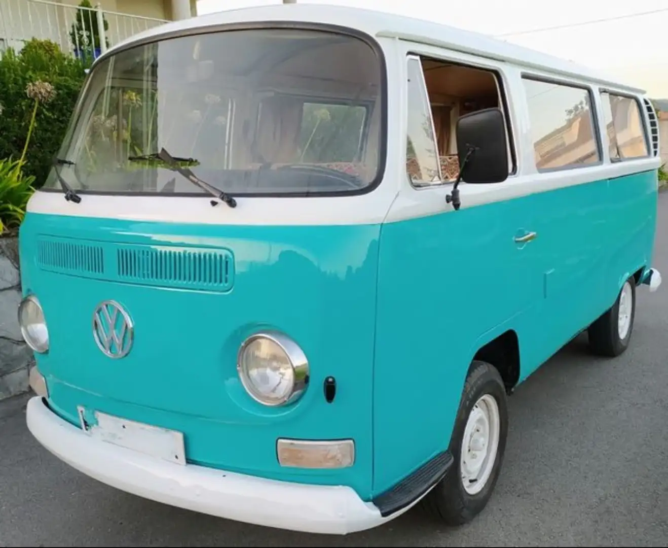 Volkswagen T2 Kombi Mixta T2 Bus Blu/Azzurro - 2