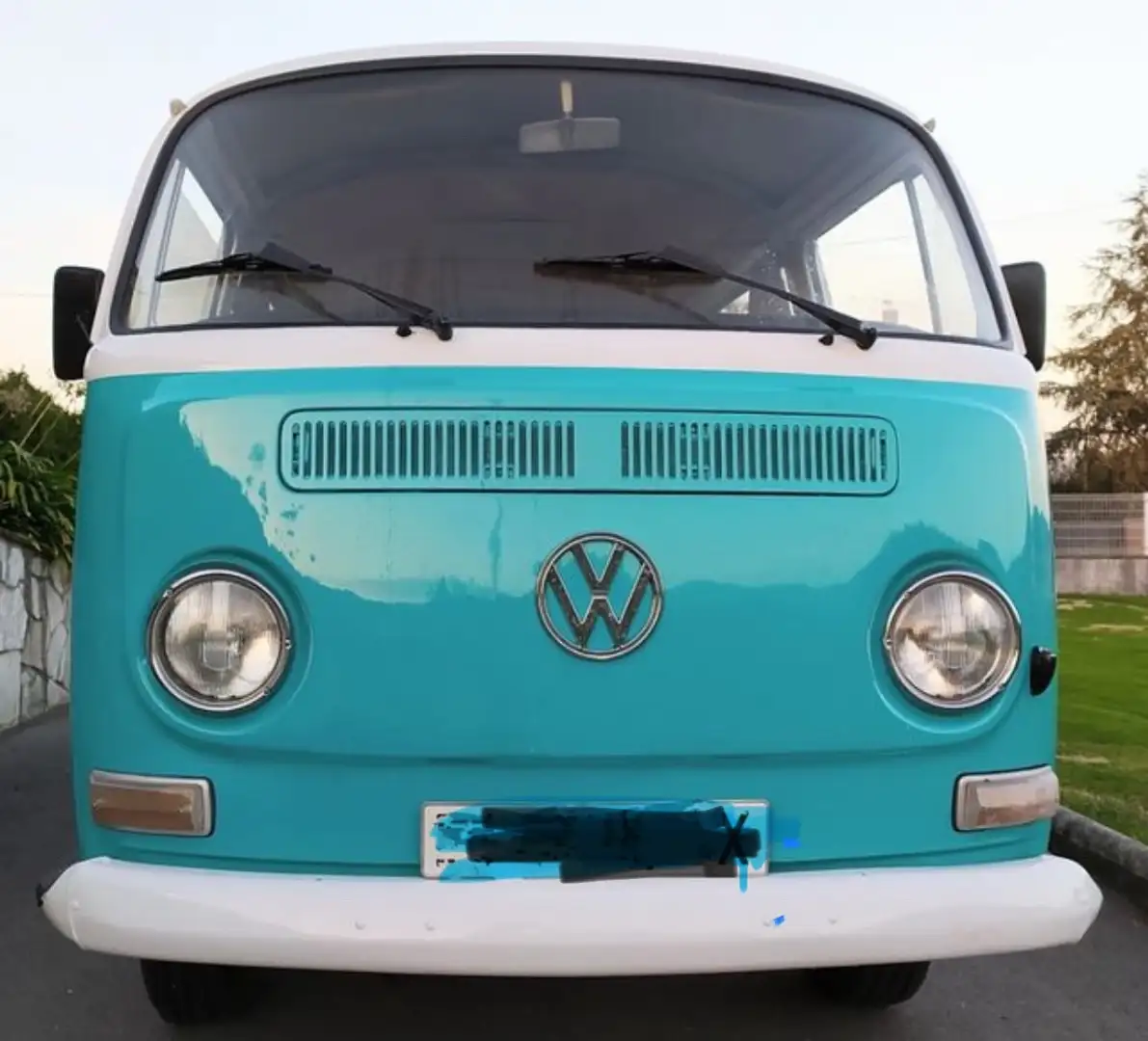 Volkswagen T2 Kombi Mixta T2 Bus Blu/Azzurro - 1