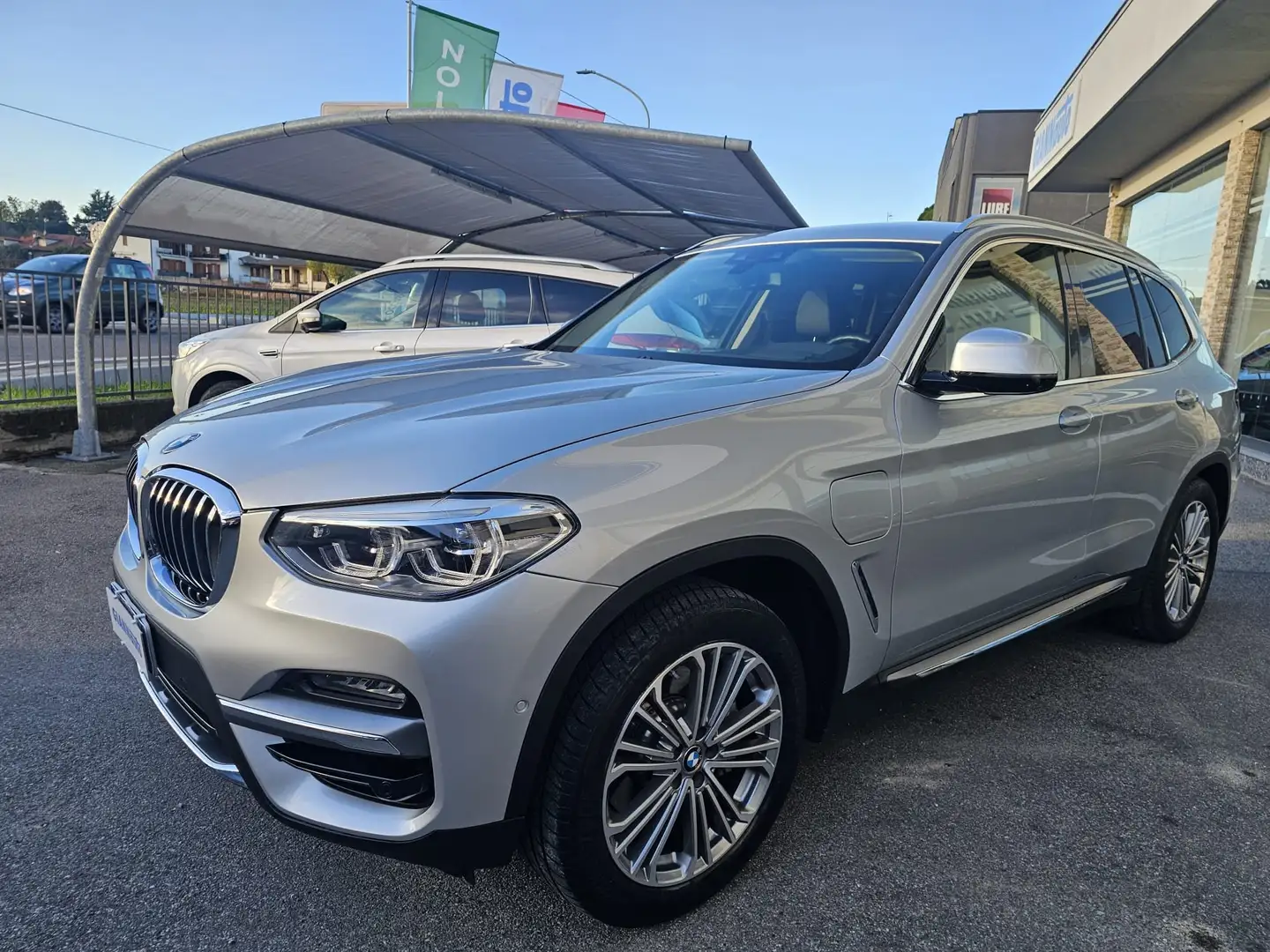 BMW X3 xdrive30e Luxury auto **PELLE-HEAD UP** Argent - 1