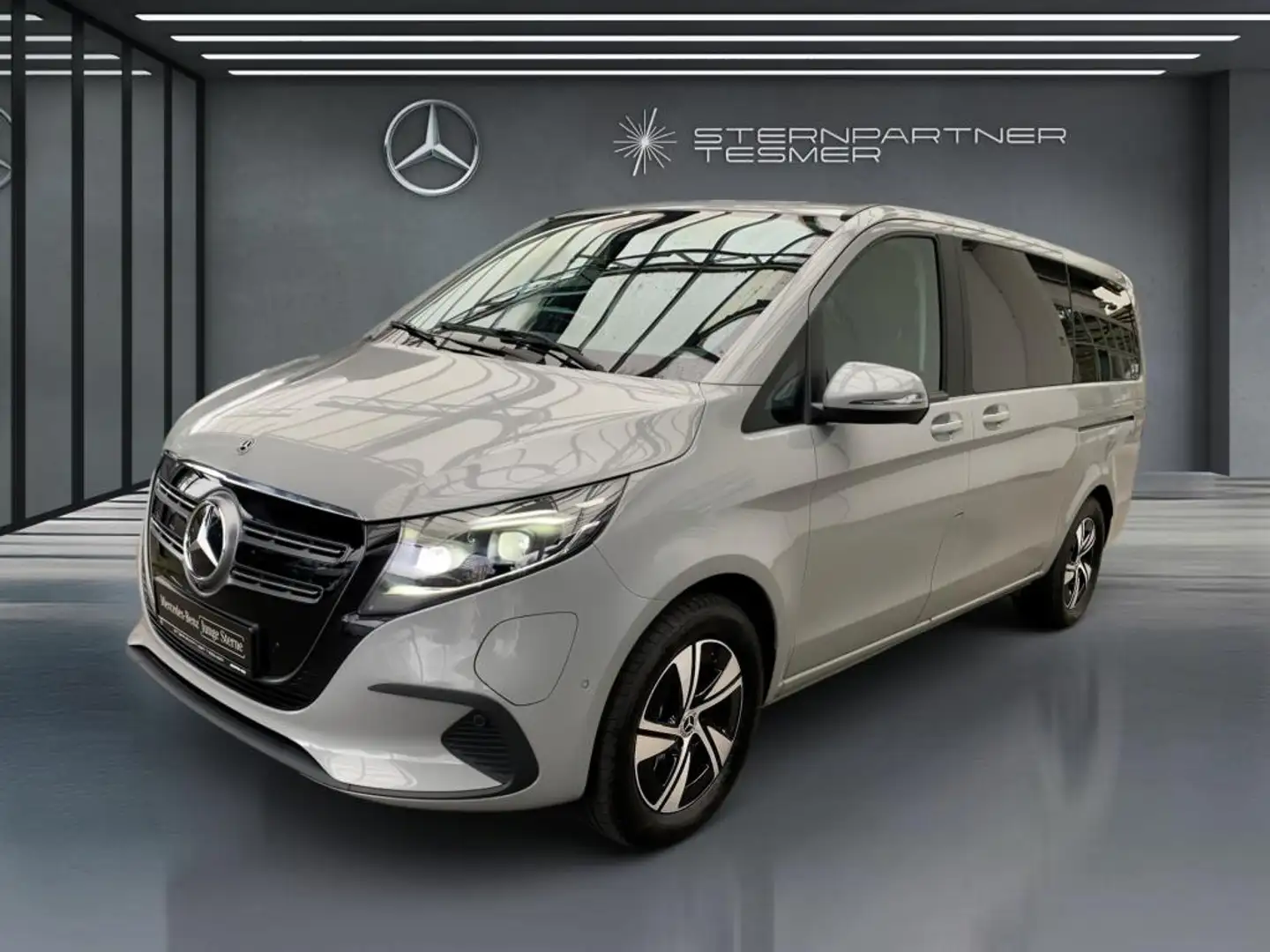 Mercedes-Benz EQV 300 , LANG - FACELIFT - MULTIBEAM! 8 SITZE! Grau - 1