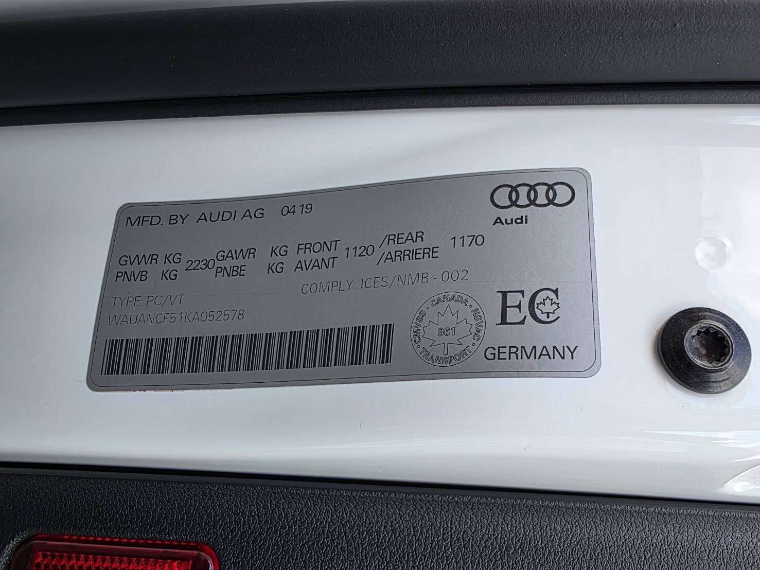 2019 Audi A5 KOMFORT SPORTBACK, ONE OWNER FULL RECORDS !! thumb 23