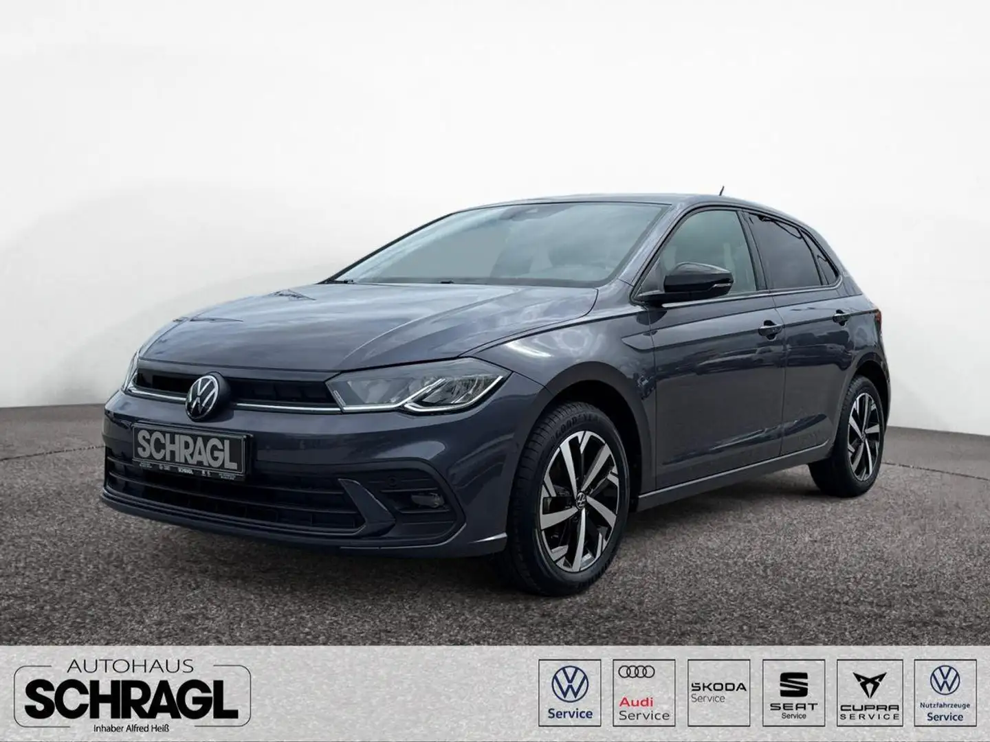 Volkswagen Polo 1.0 TSI GOAL+PLUS+NAVI+KAMERA+ACC+SIDE+SHZ Grau - 1