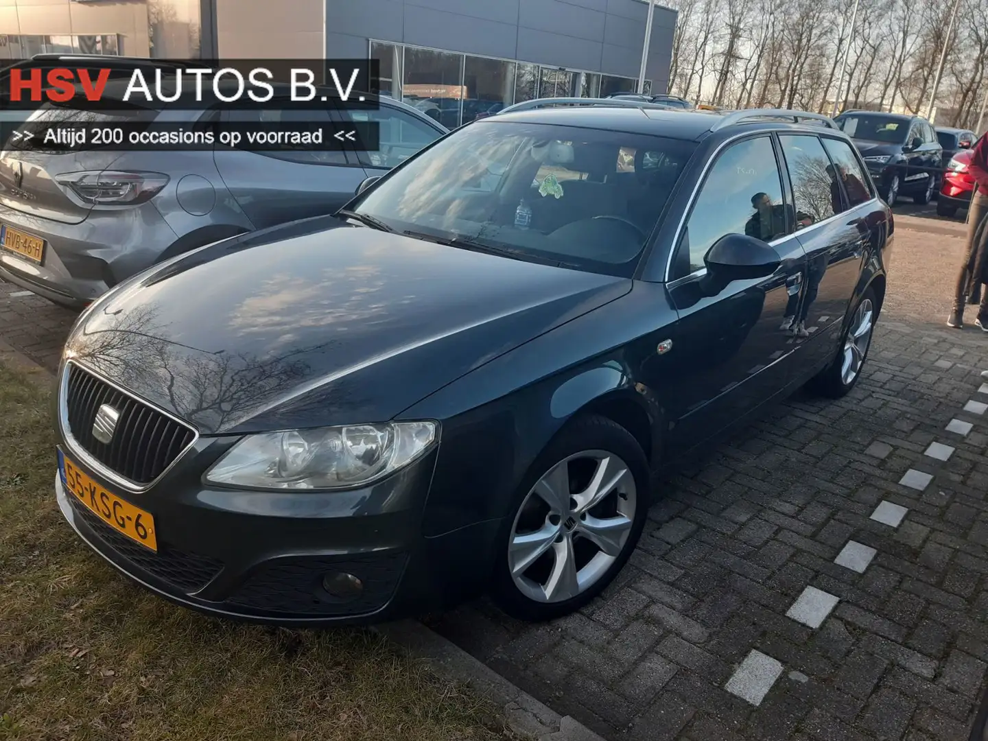 SEAT Exeo ST 1.6 Style airco LM cruise org NL Gris - 1