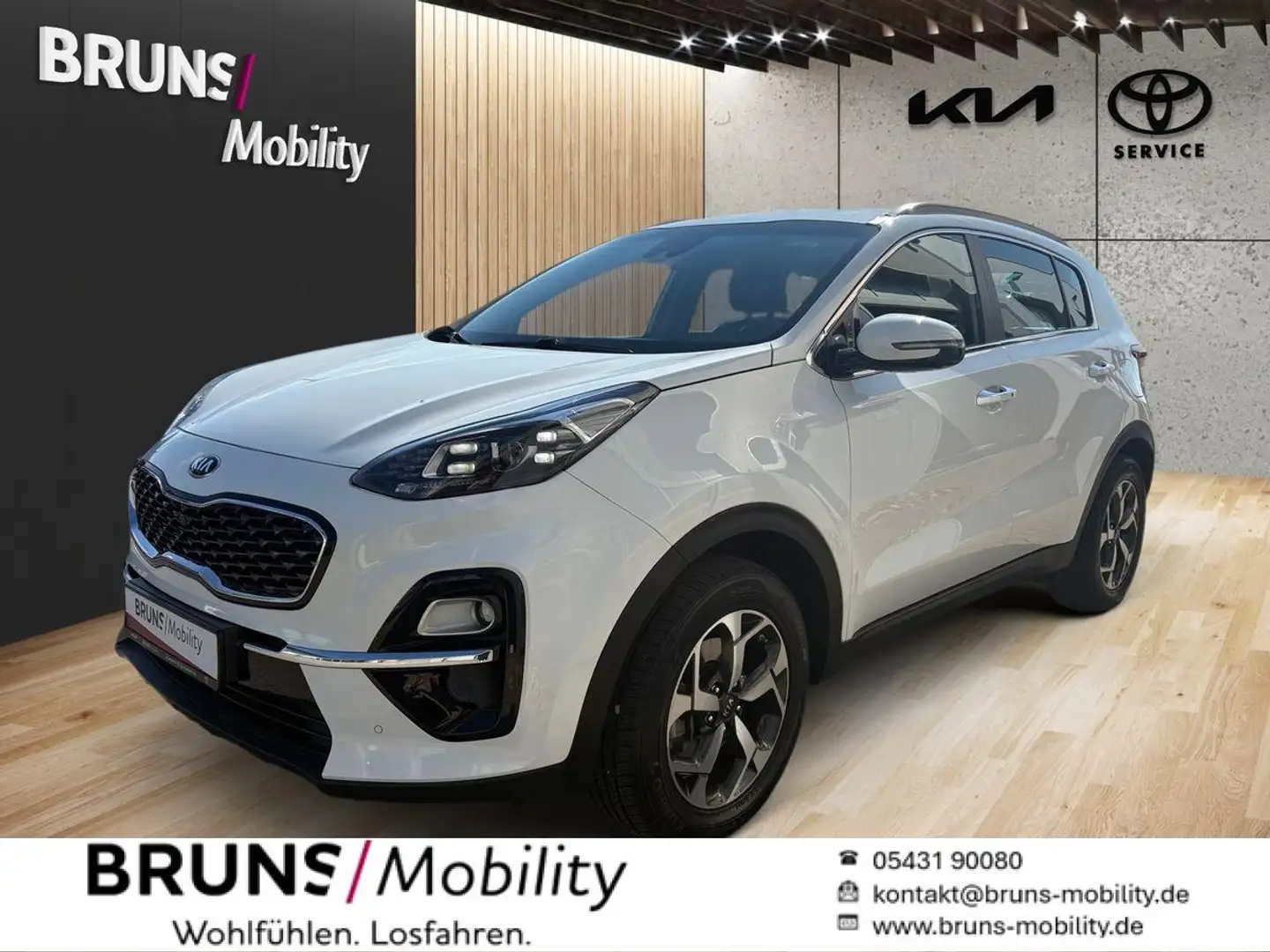 Kia Sportage 1.6 GDI Spirit 2WD Wit - 1