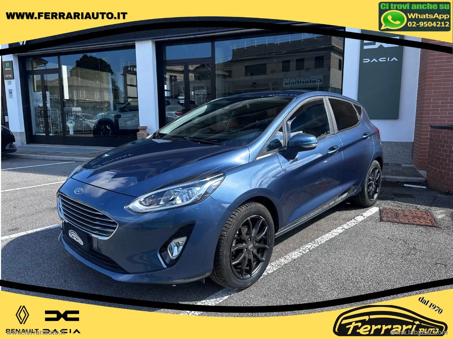 Ford Fiesta 1.1 75 CV GPL 5p. Titanium Blau - 2