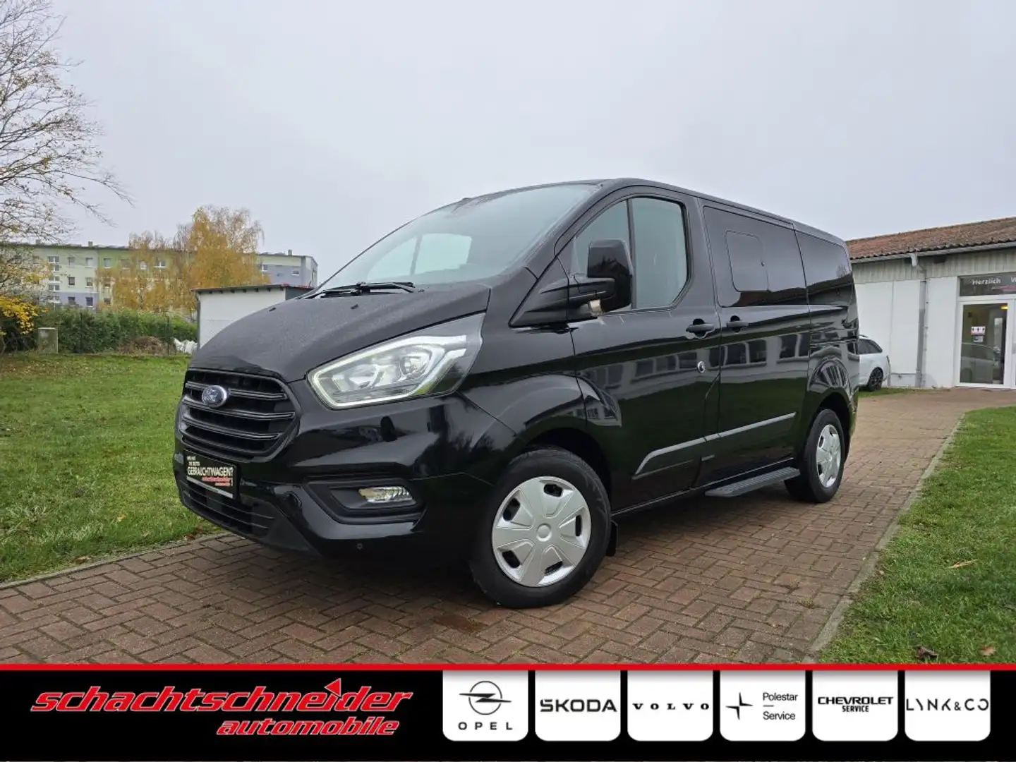 Ford Transit Custom Trend 320 L1H1 Aut.+9Sitzer+Kamera Schwarz - 1