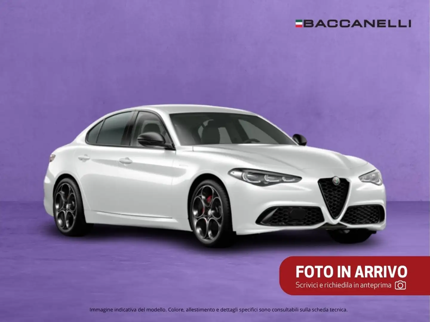 Alfa Romeo Giulia Giulia 2.2 Turbodiesel 160 CV AT8 Super Weiß - 1