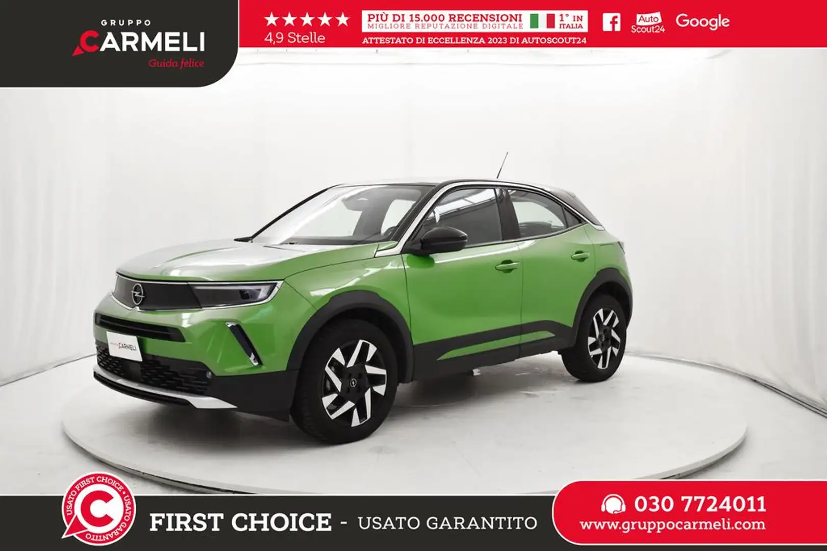 Opel Mokka 1.5 Elegance s&s 110cv Verde - 1