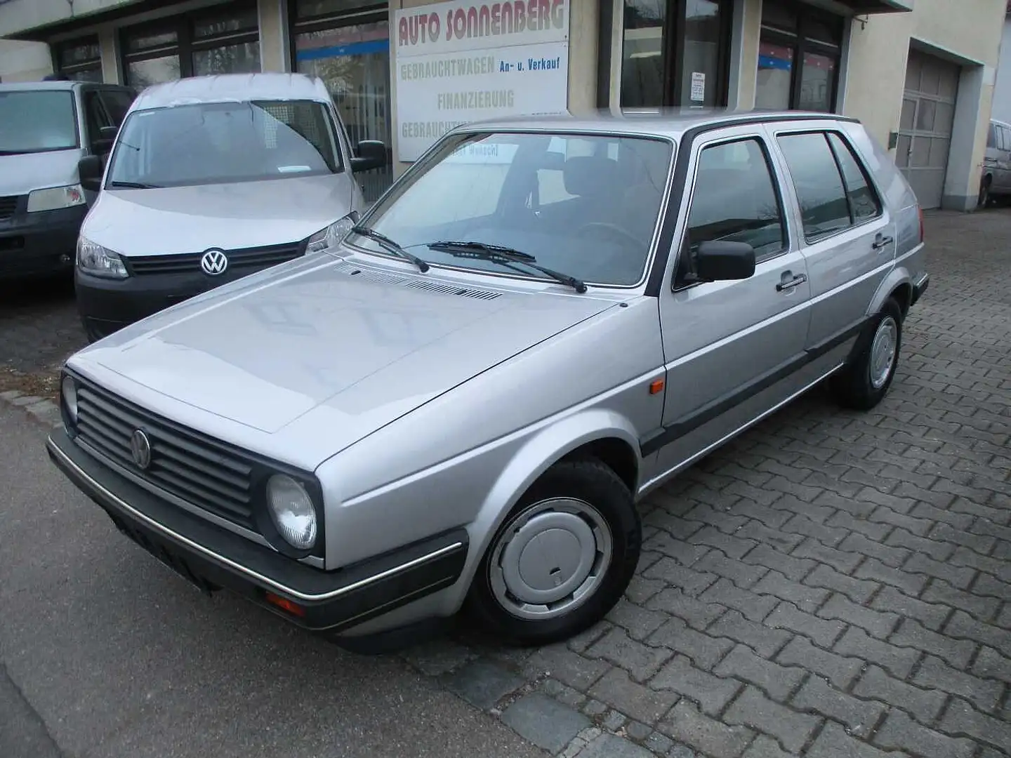 Volkswagen Golf 2 GL, Automatik, original 56100km Silber - 1