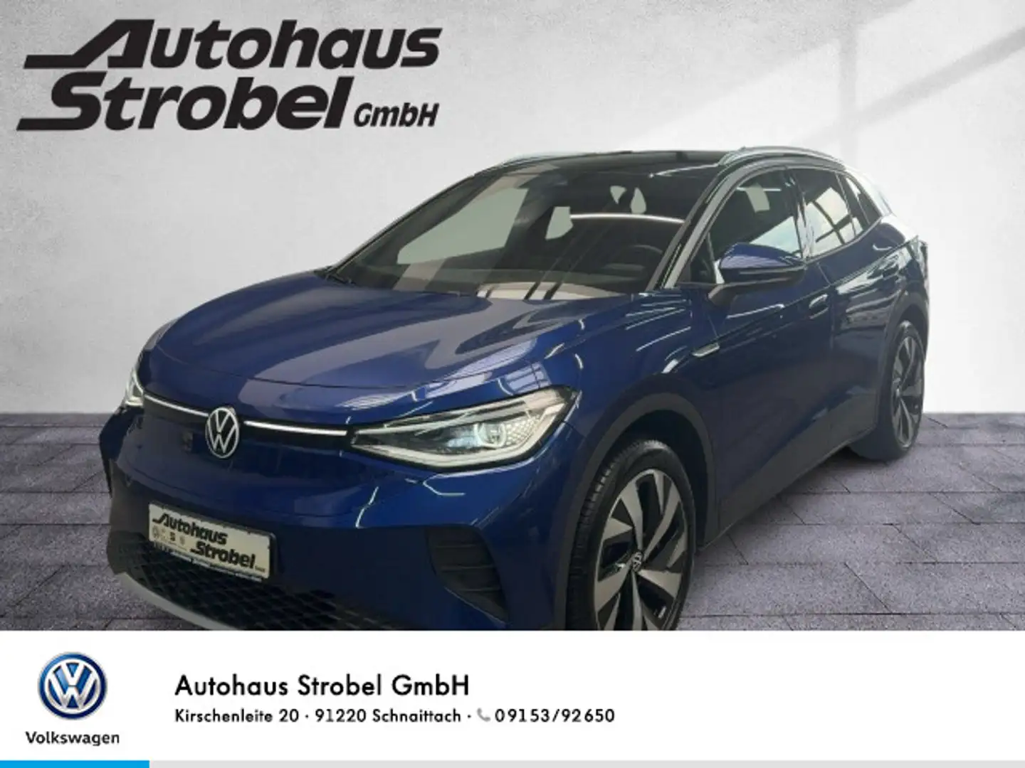 Volkswagen ID.4 Pro Performance 82 kWh ab 1,49% ACC Navi LE Blau - 1