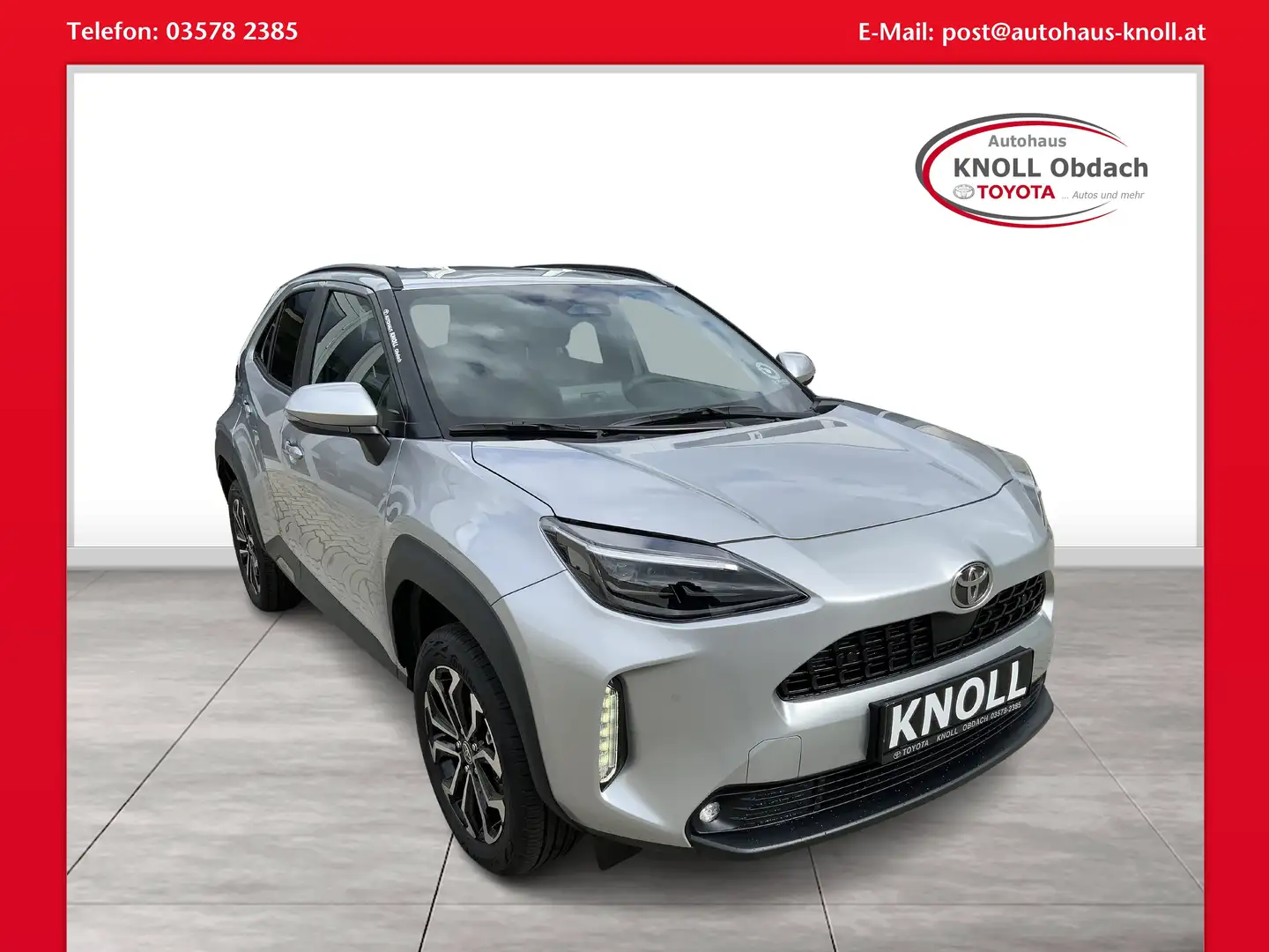 Toyota Yaris Cross Cross Hybrid AWD Active Drive Safetypaket kostenlo Silber - 1