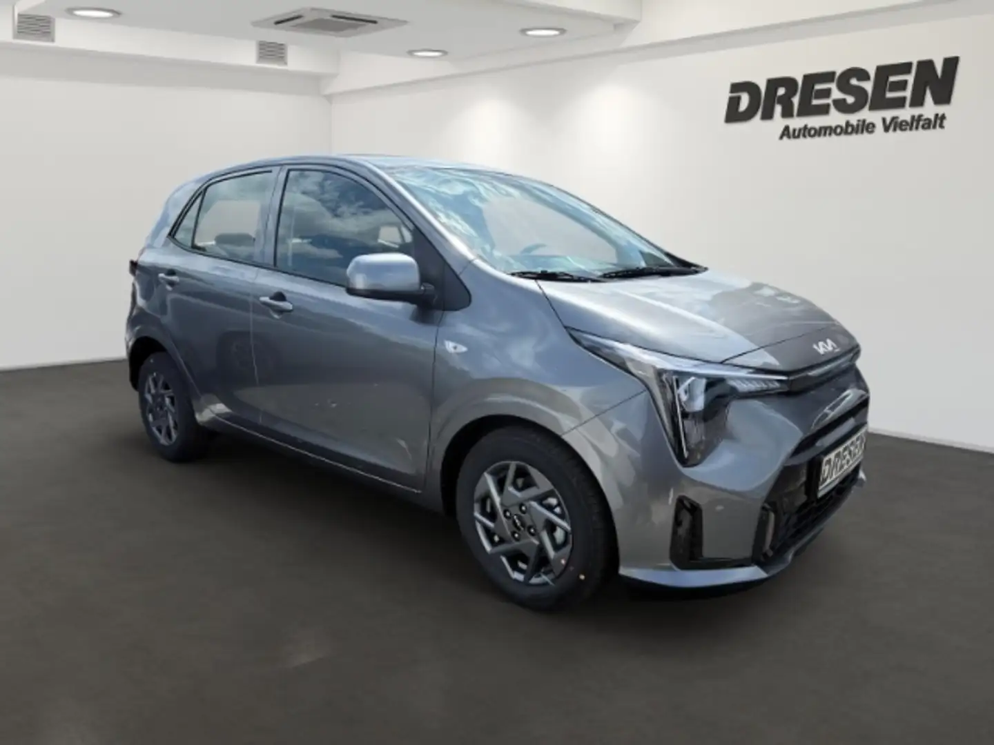 Kia Picanto Vision+Sitzheizung+Navi+AppleCarPlay Gris - 2