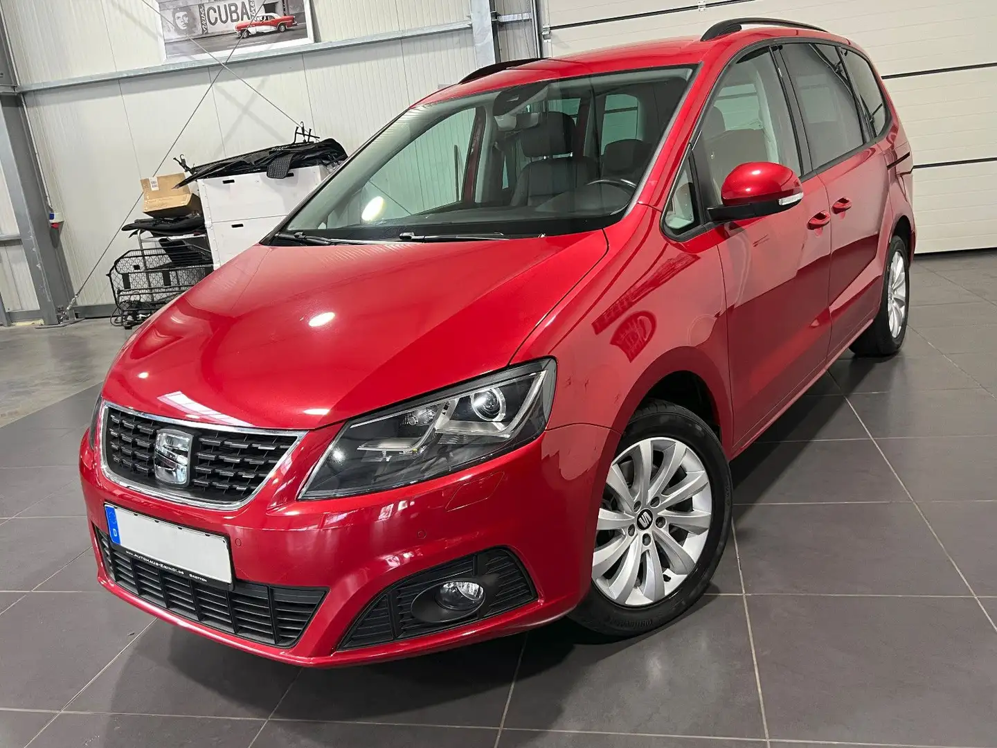 SEAT Alhambra 2.0 TDi **7-Sitze*Navi*Leder*Spur** Rouge - 1