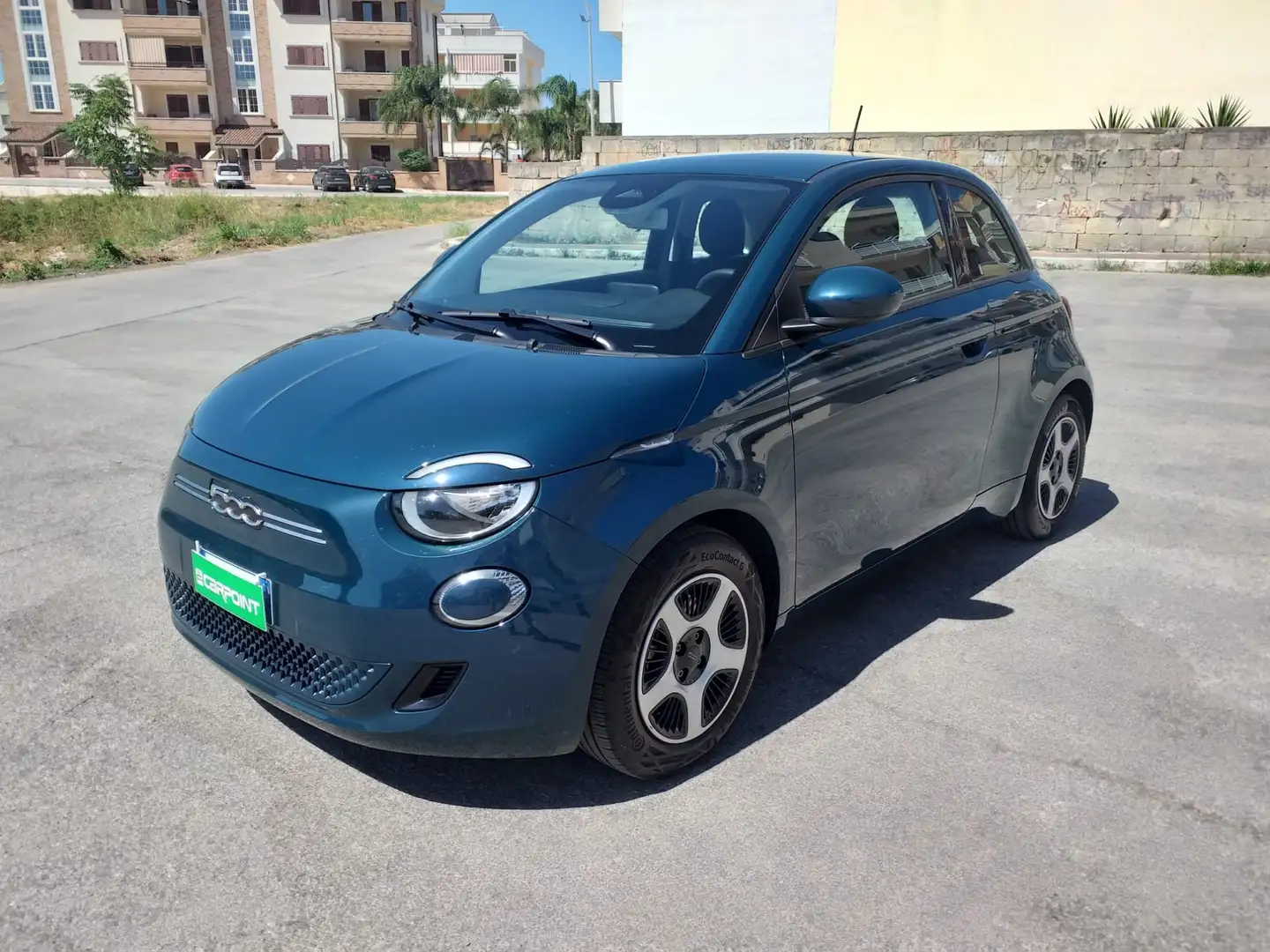 Fiat 500e 500e 42 kWh Passion Bleu - 2
